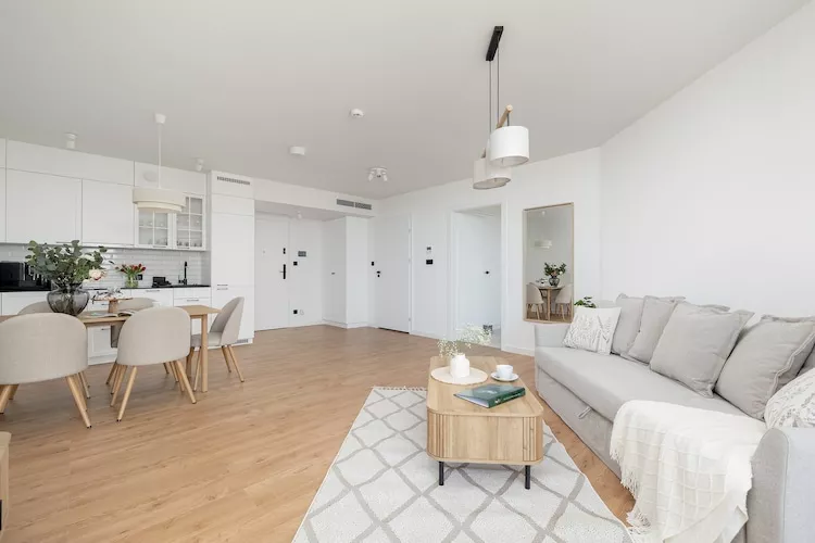 Apartament PINEA Grunwaldzka 82A-610 - Wohnzimmer