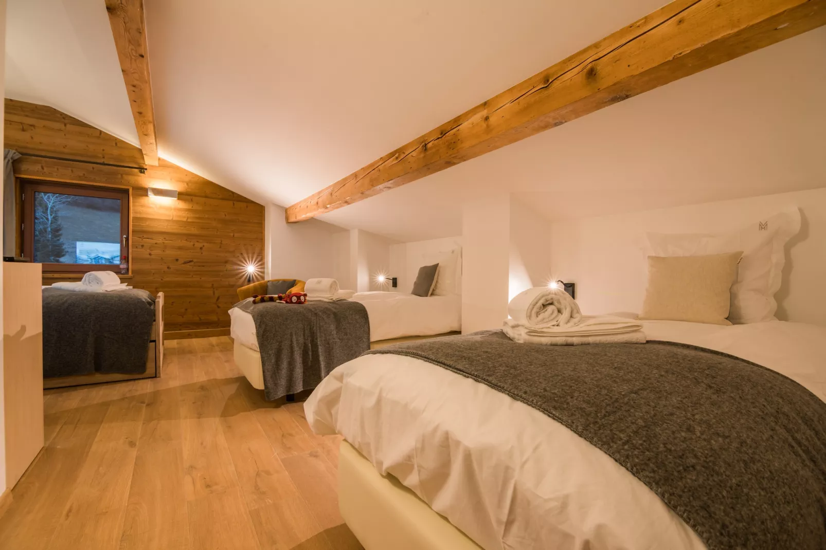 Les Portes de Megève 3 - Schlafzimmer