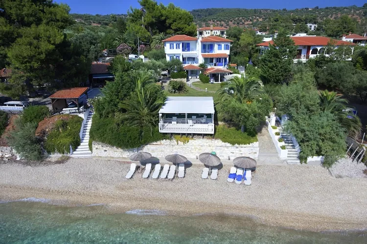 Holiday residence Acrotel Athena Villas, Elia Beach-1-bedroom-apartment ground floor - Extérieur été
