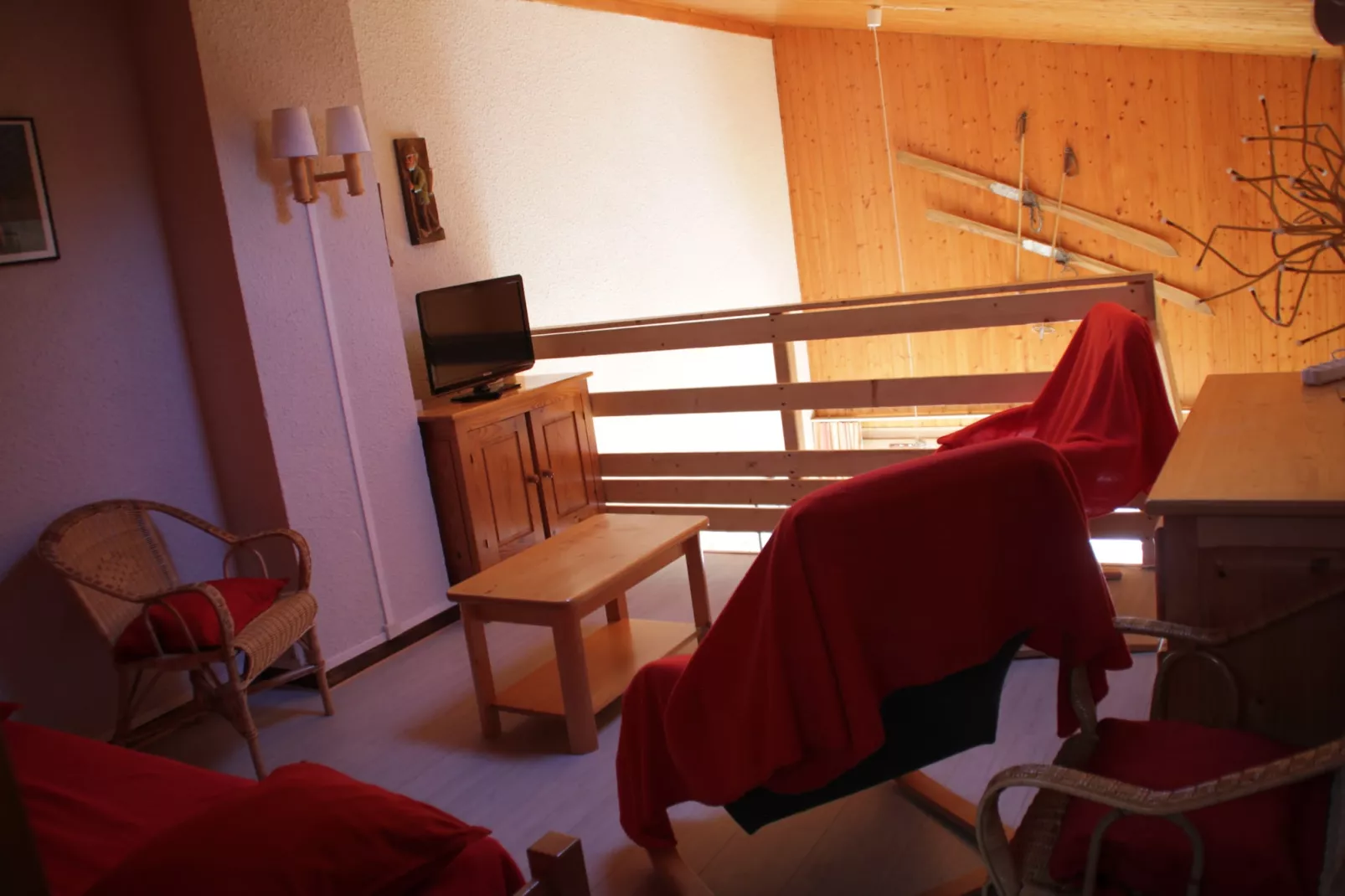 Hameau des 4 saisons HSH275  COSY  & SUN 6 pers. - Wohnzimmer