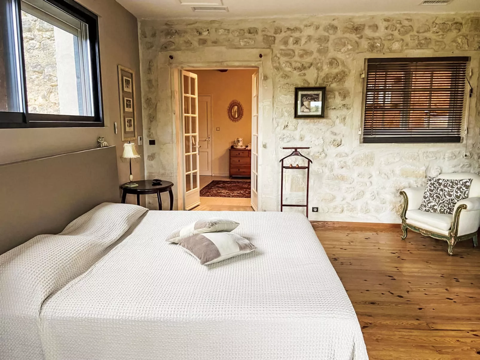 Mas du Castelet - Drinnen