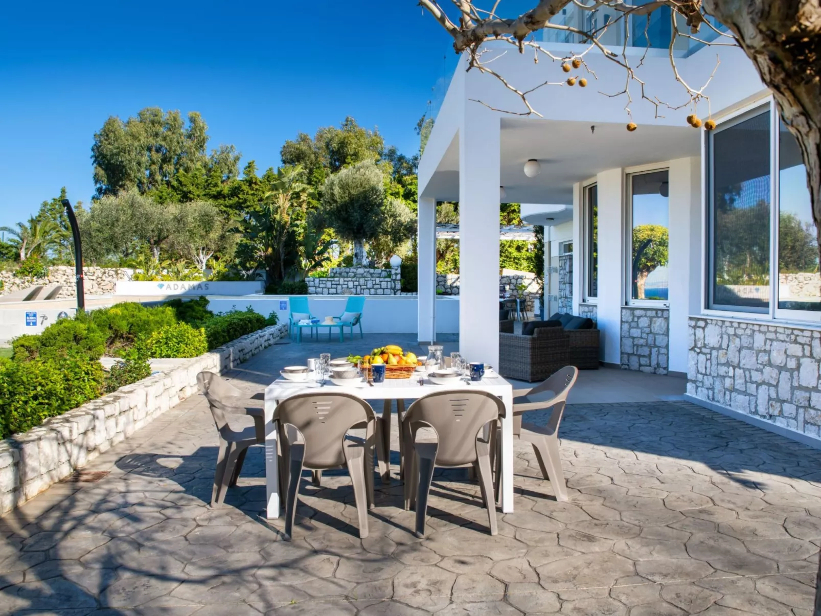 "Adamas Villa Rhodos" - Dehors