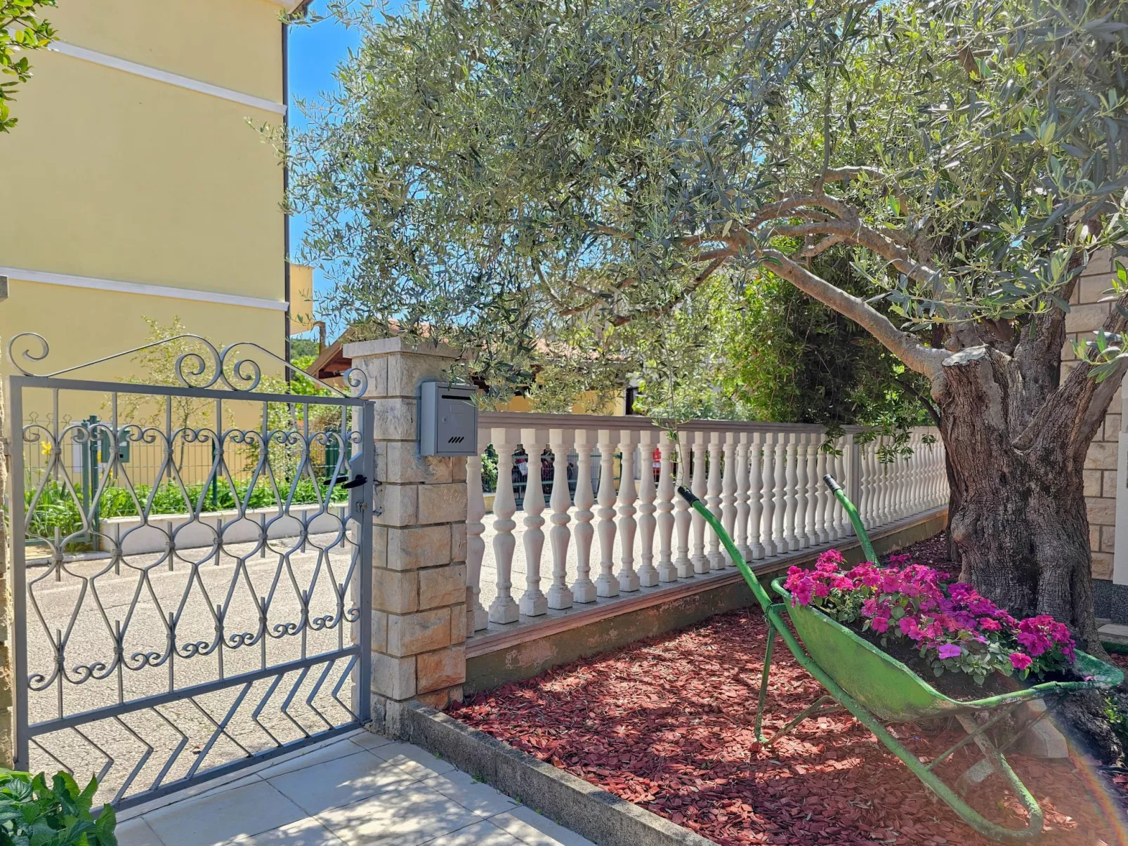 Wohnung "Beco" direkt am Strand - Draußen