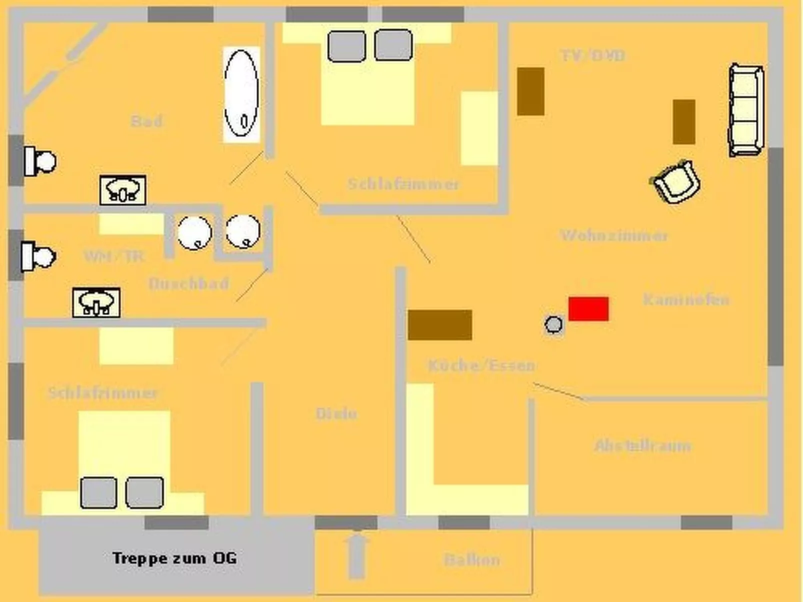 Haus Amber Glowe - Dedans