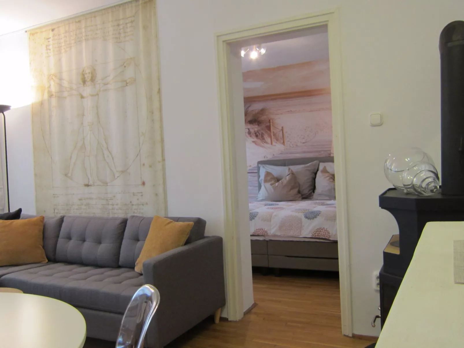 Traditionelle Villa mit Pool und Ausblick - Inside