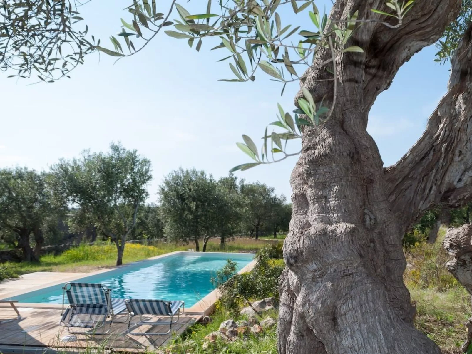 Architektenvilla mit Meerblick im Süden Apuliens - Dehors
