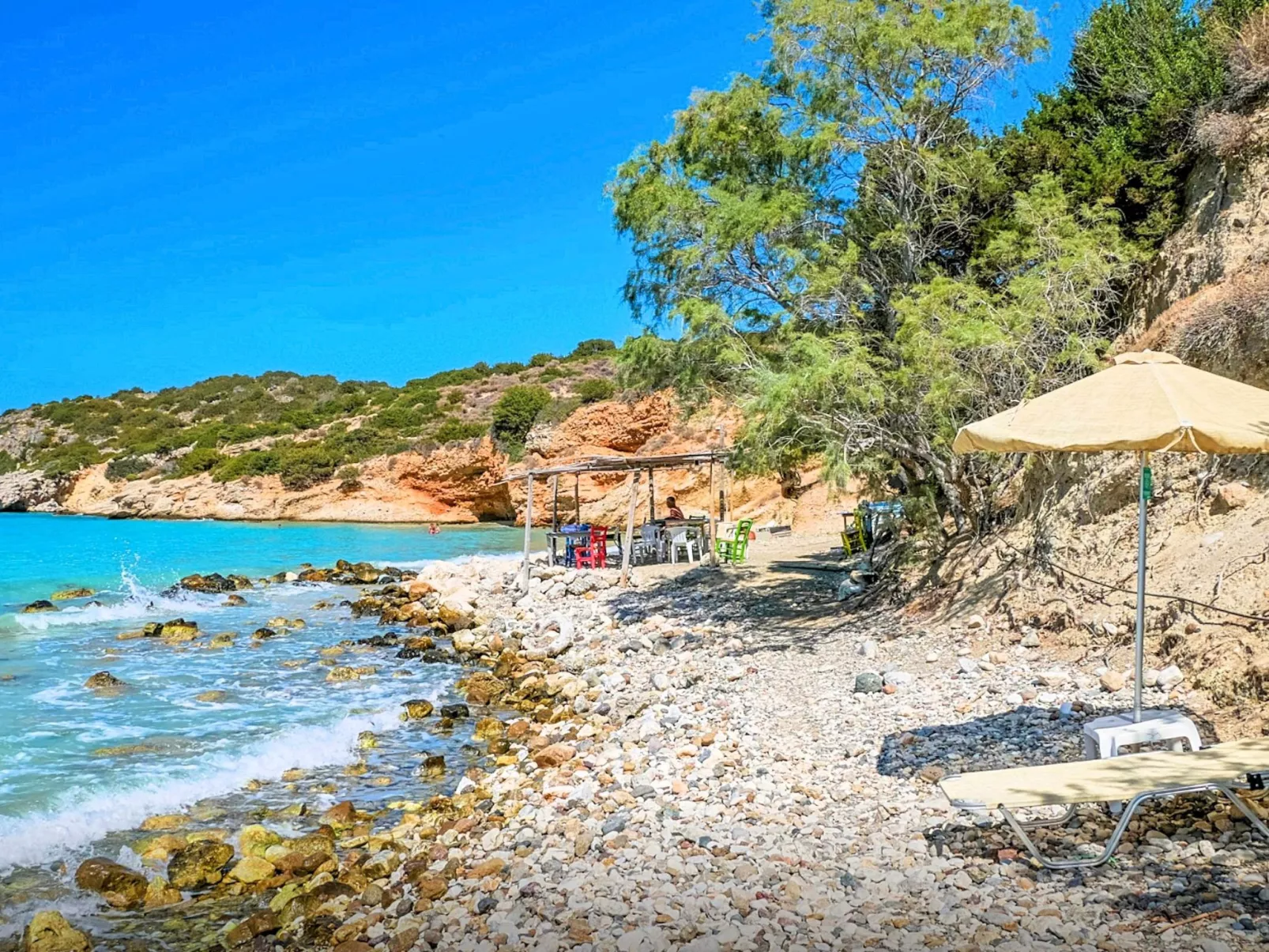 "Olive Green" mit Blick auf das Wasser - Outside