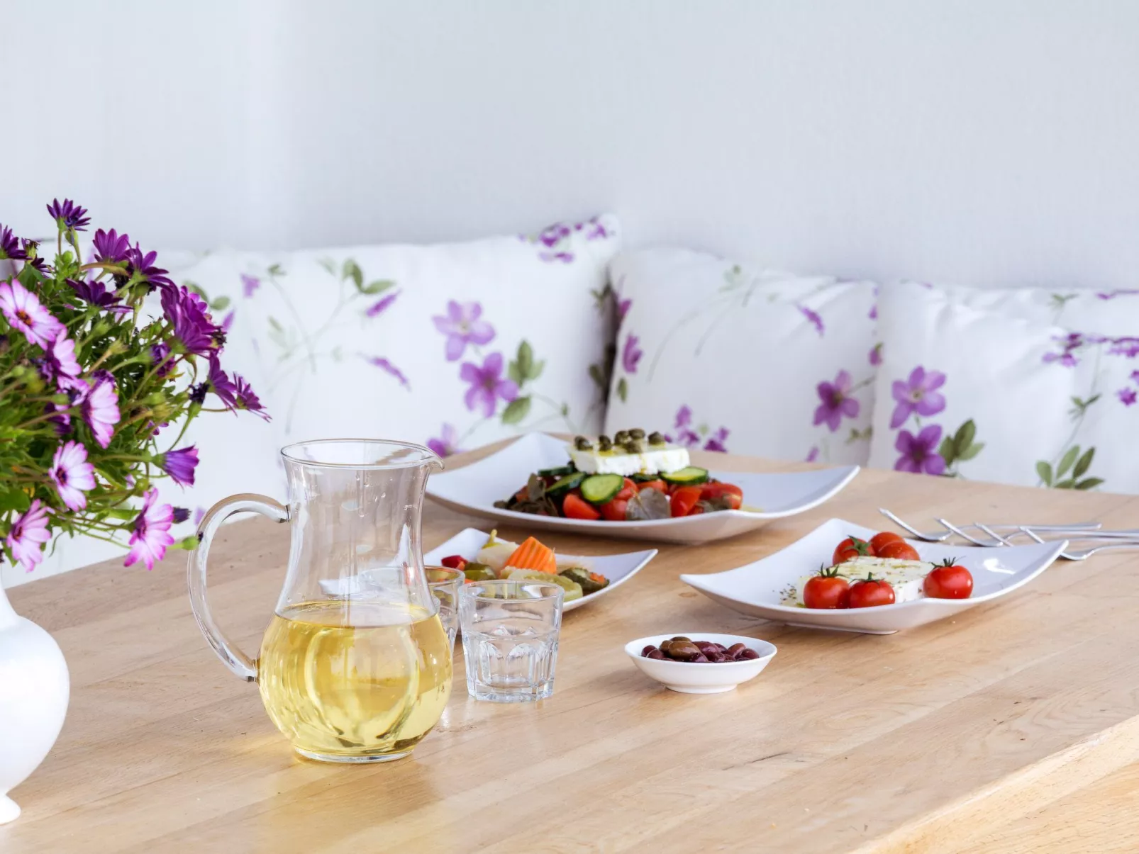 Mit Privatpool für 5 Personen ca. 90 m&sup2; in Santorini, Ägäis (Santorin) - Inside