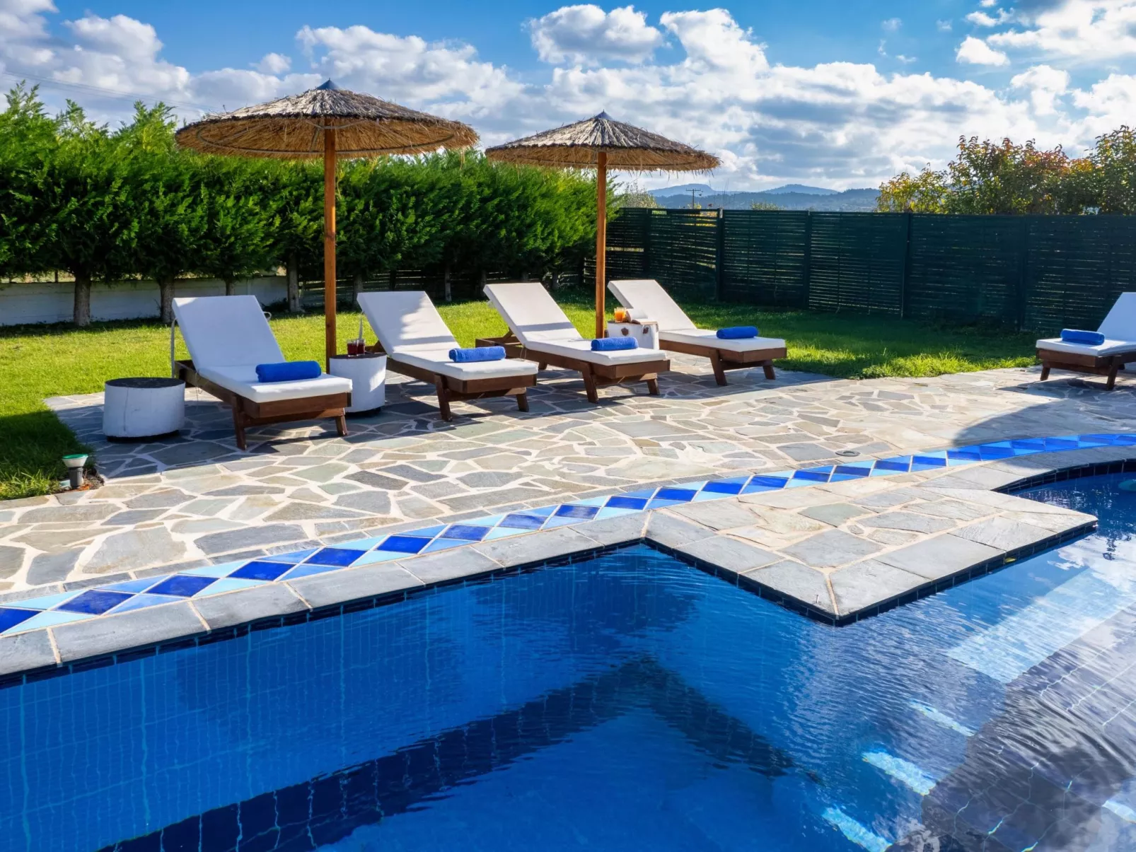 Villa "Villa Palmeras" mit eigenem Garten und Grill - Draußen