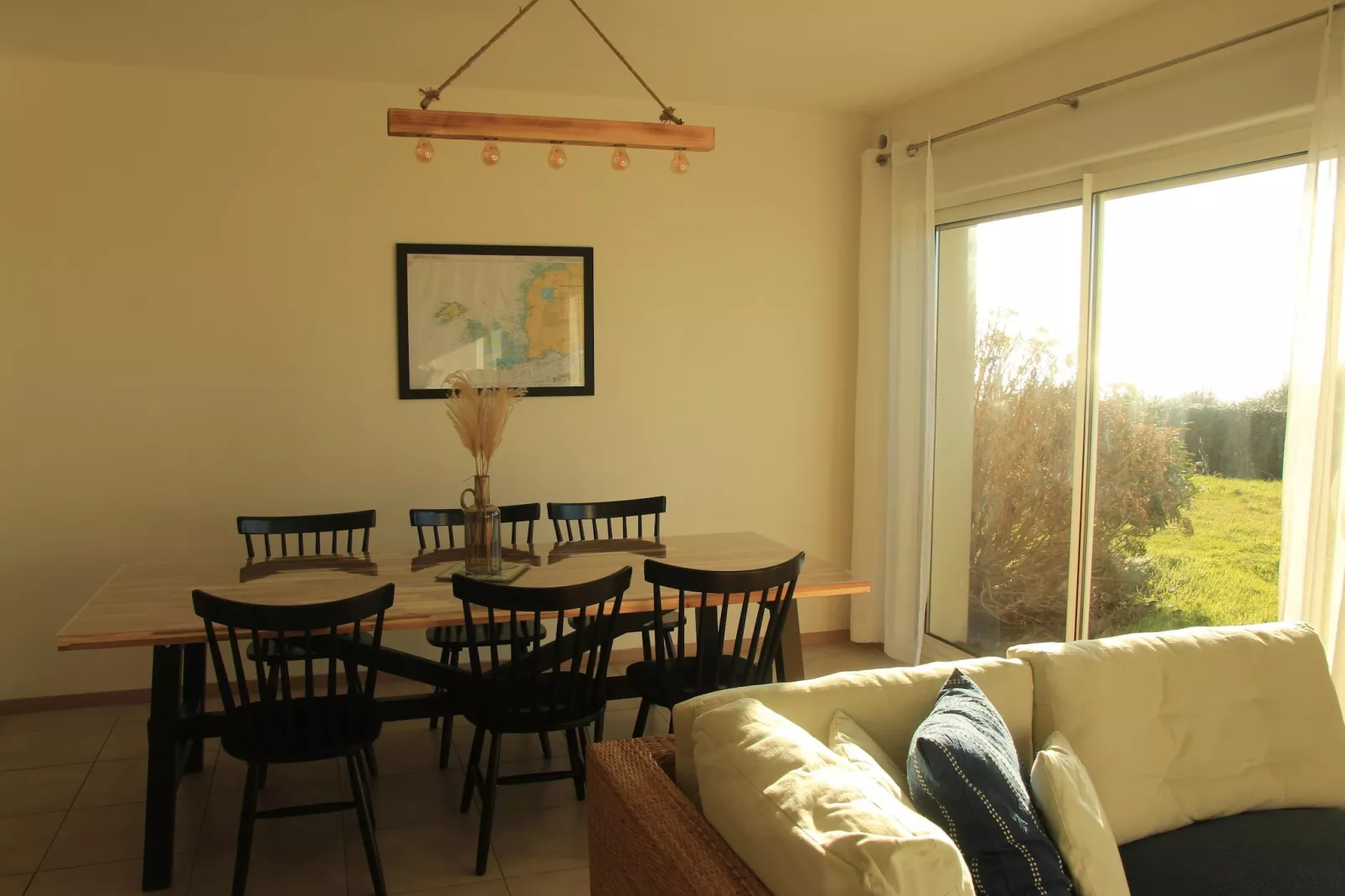 Ferienhaus mit Panoramablick Le Conquet - Esszimmer