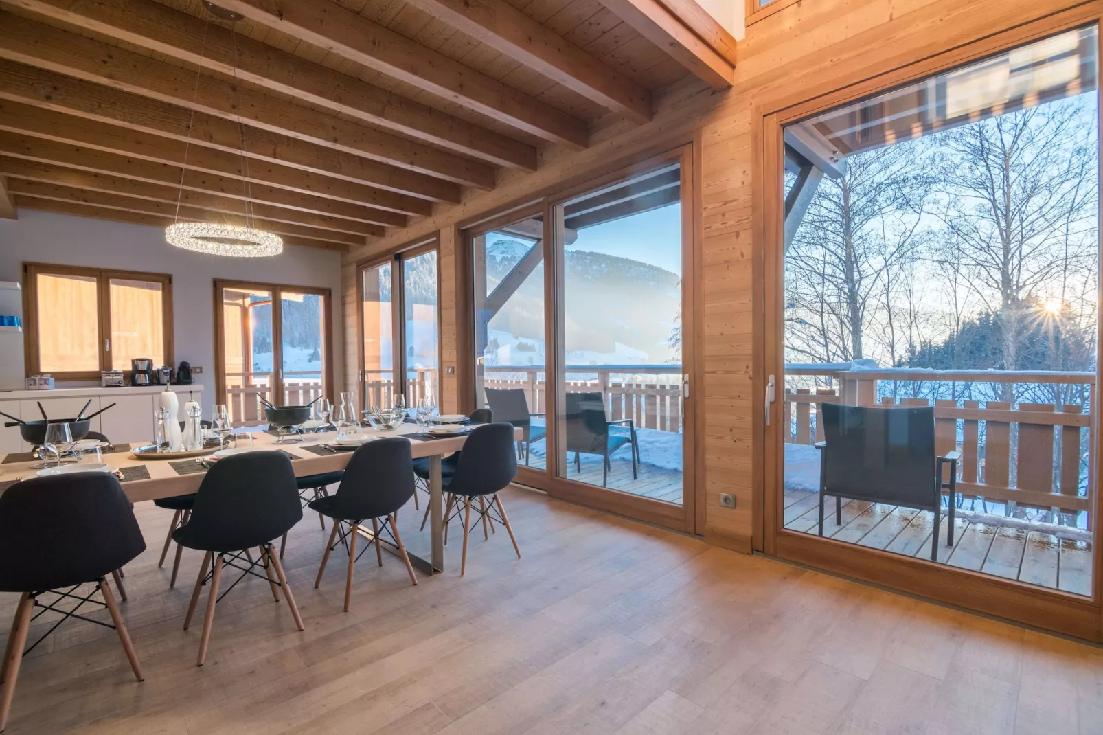 Les Portes de Megève 11 - Dining room