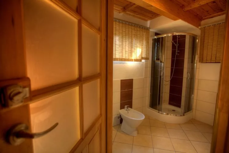 Holiday home in Wilkasy - Badezimmer