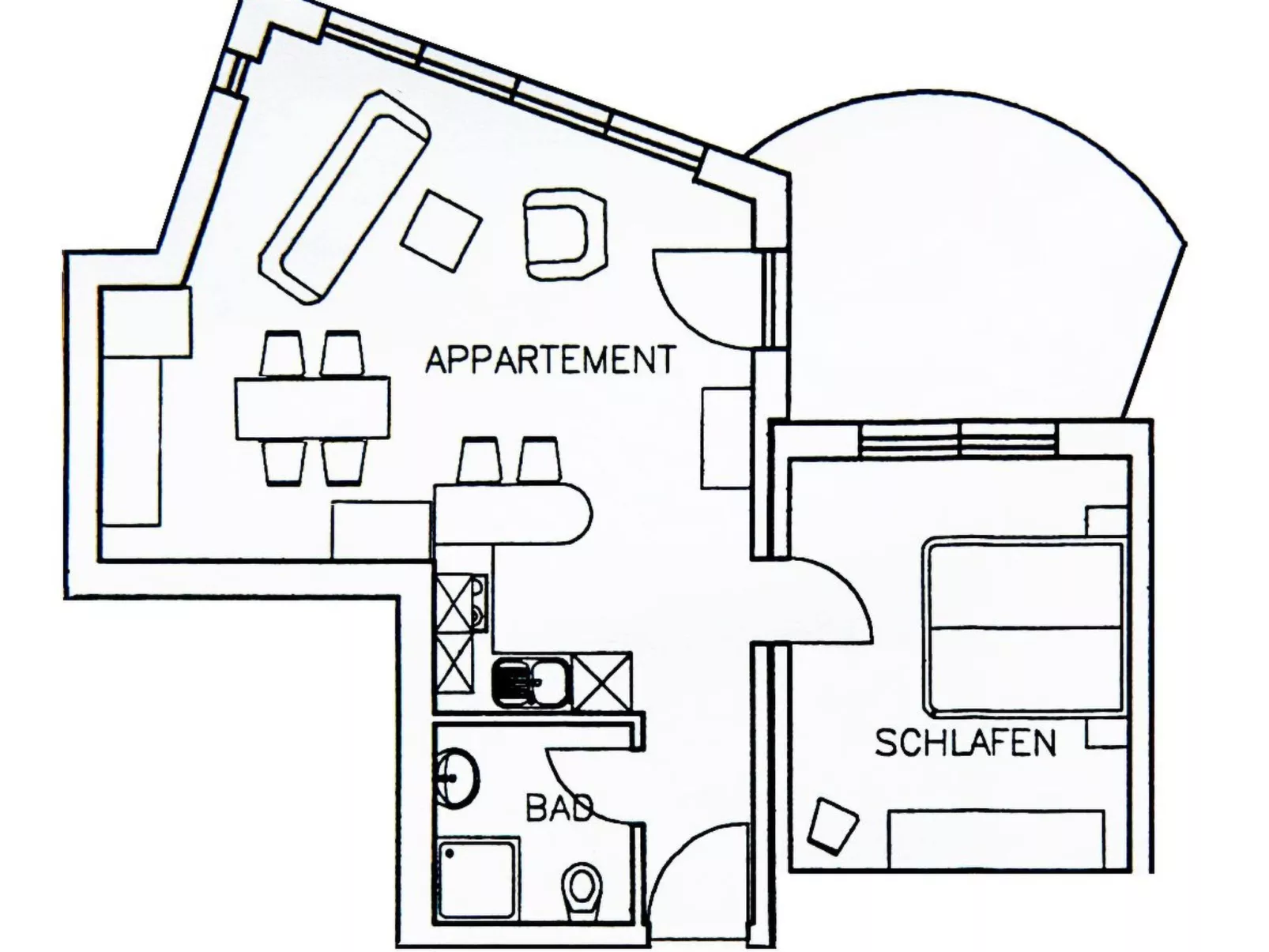 Mit schönem Garten - Inside