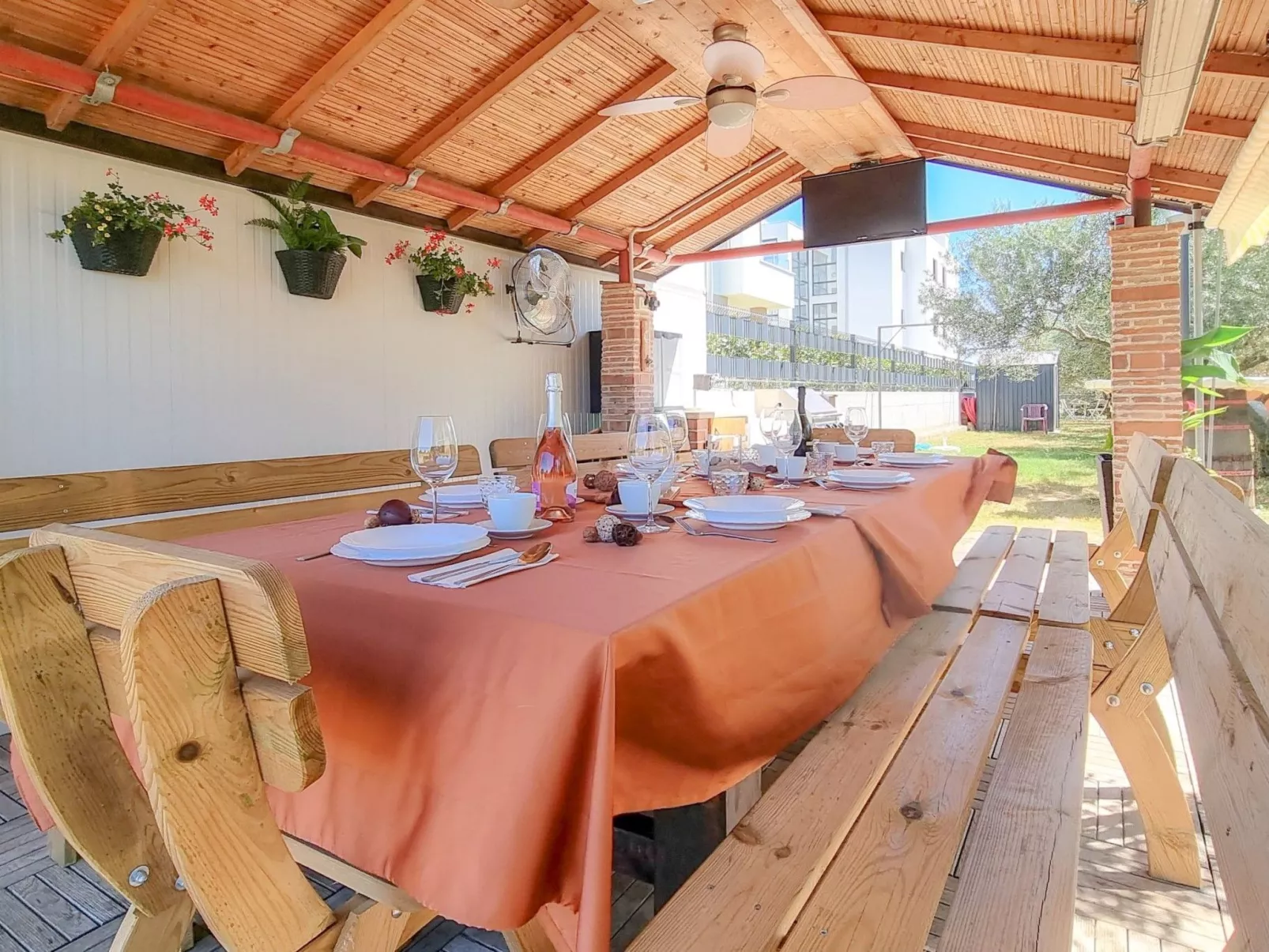 Wohnung "Barbara" mit Terrasse - Dehors