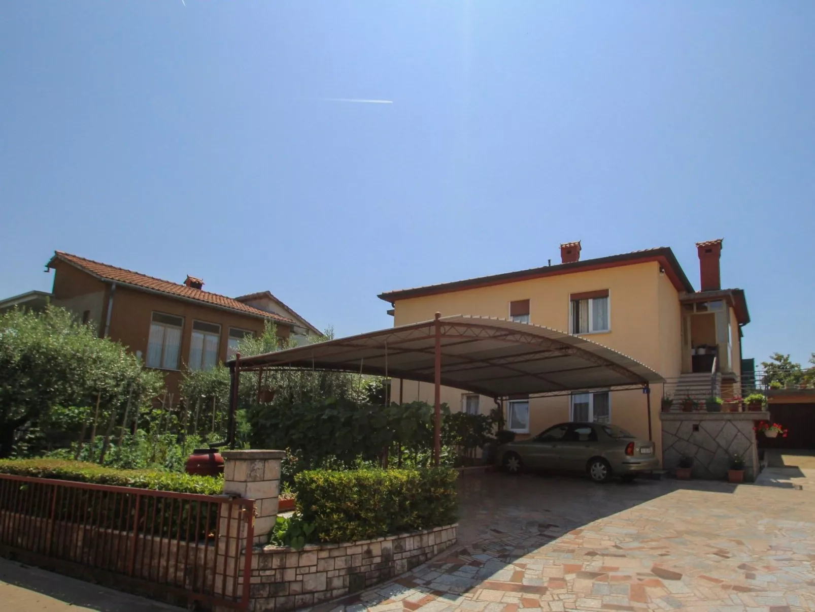 Für 2 Personen in Umag, Istrien - Dehors