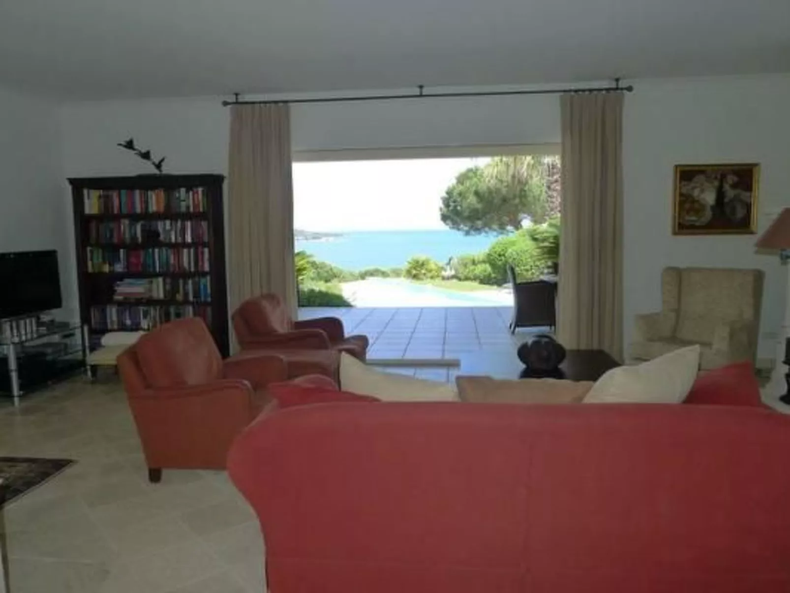Villa in Sainte Maxime mit Sicht auf Meer - Drinnen