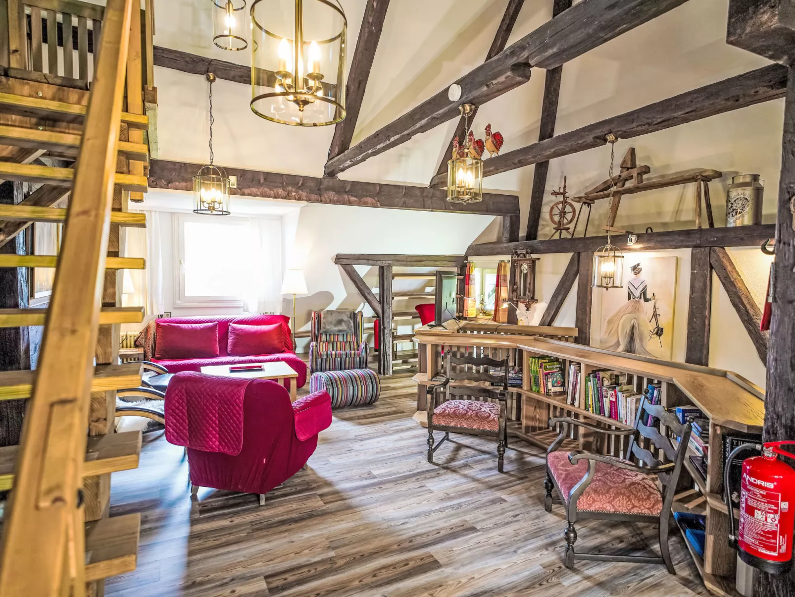 Schwarzwaldhof mit Pool & Sauna - Drinnen