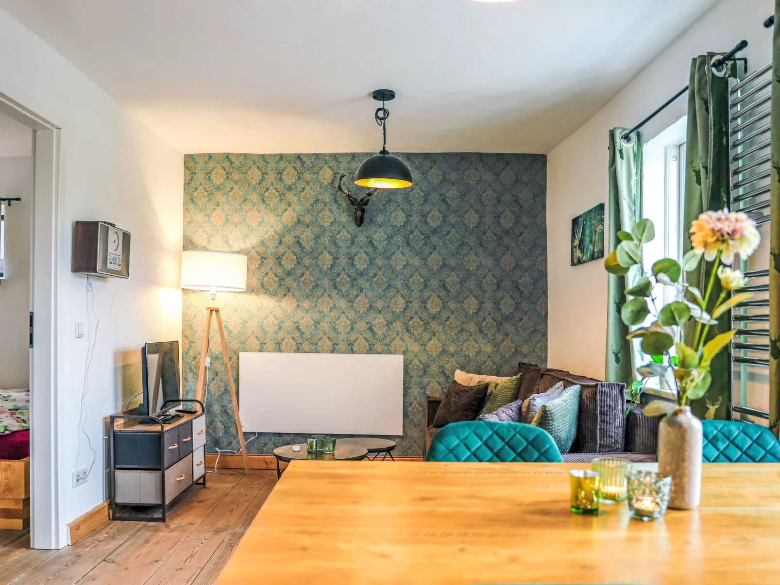 Das königliche Quartier - Drinnen