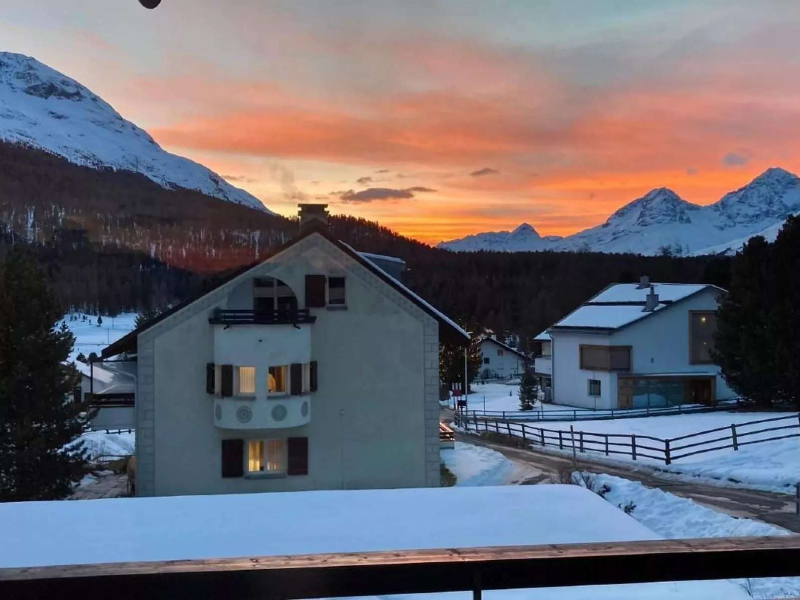 Chesa Vereina - Draußen