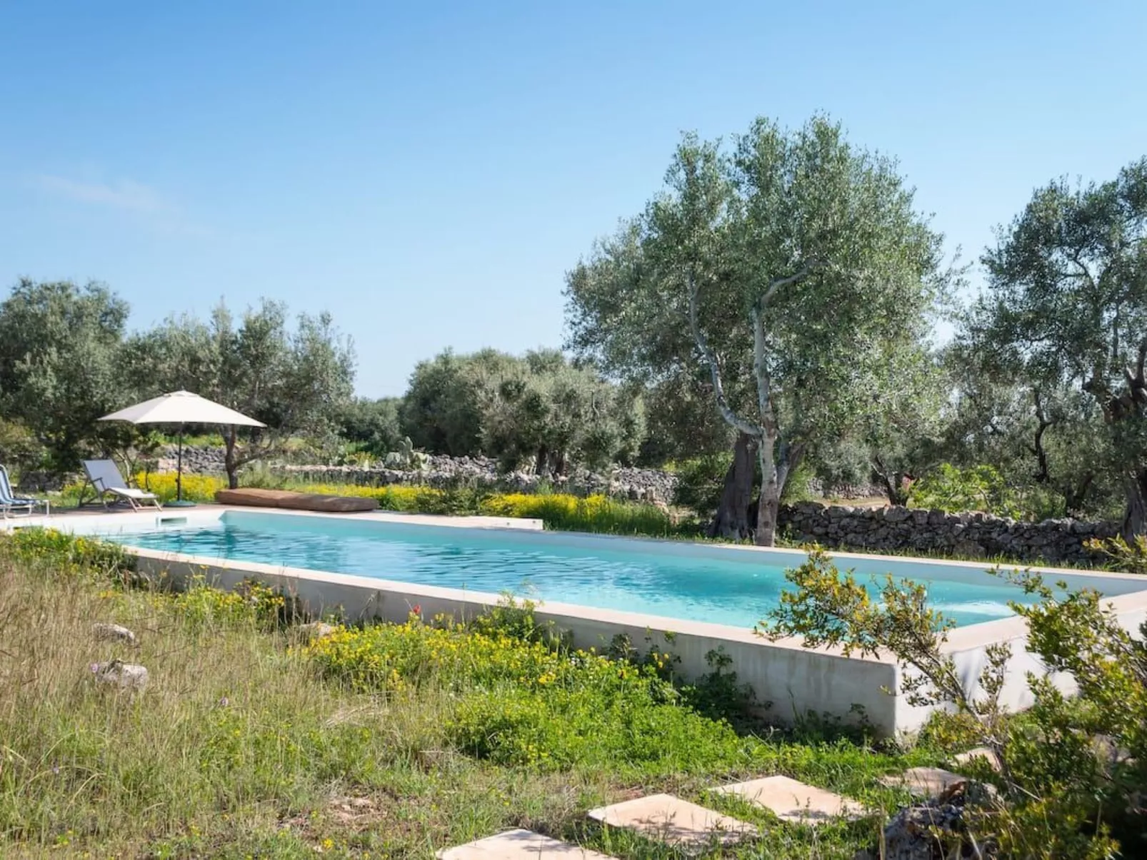 Architektenvilla mit Meerblick im Süden Apuliens - Dehors