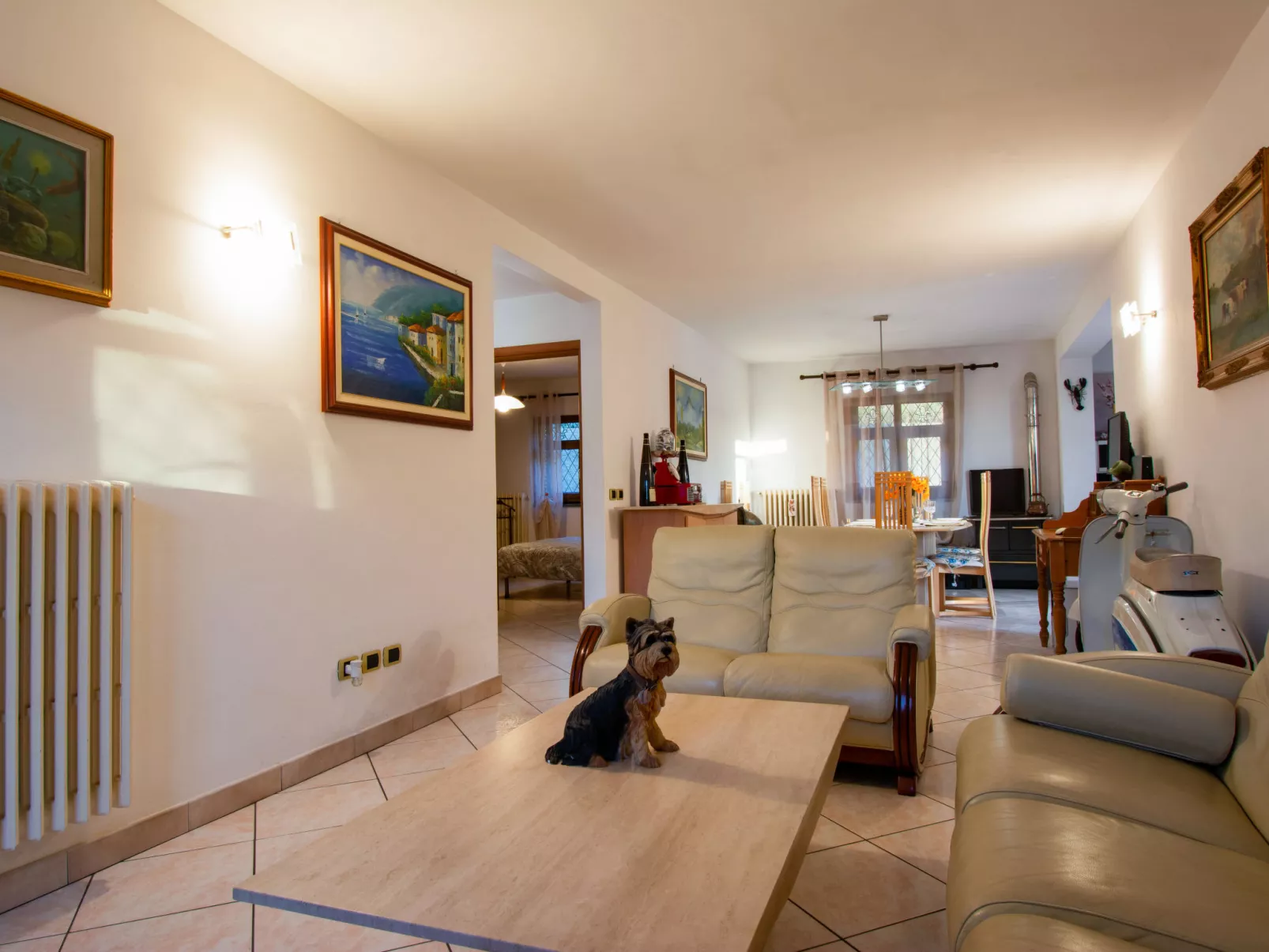 Tre fontane - Inside