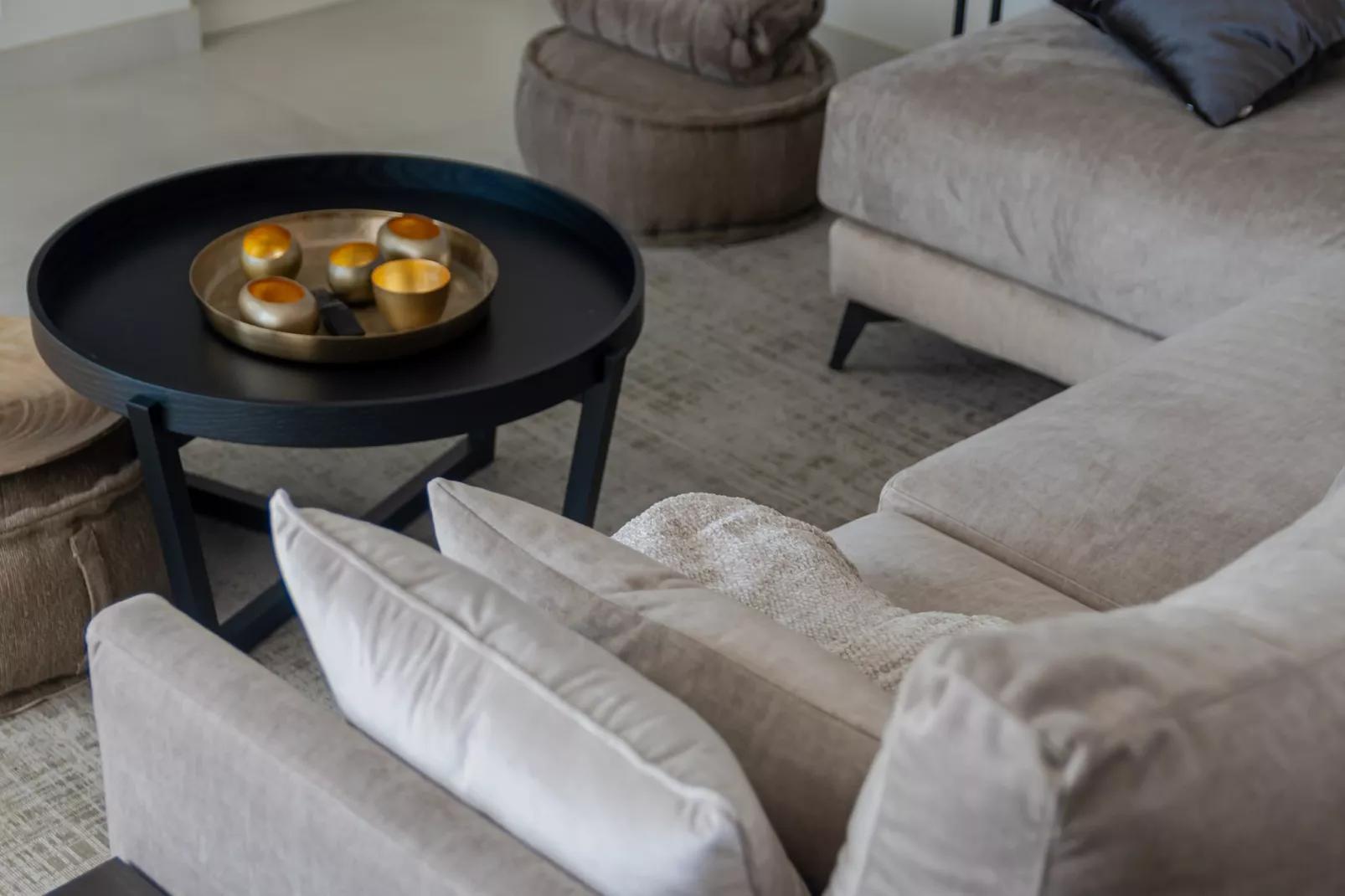 Elegant Villa with sea Views & Pool Marbella - Living room