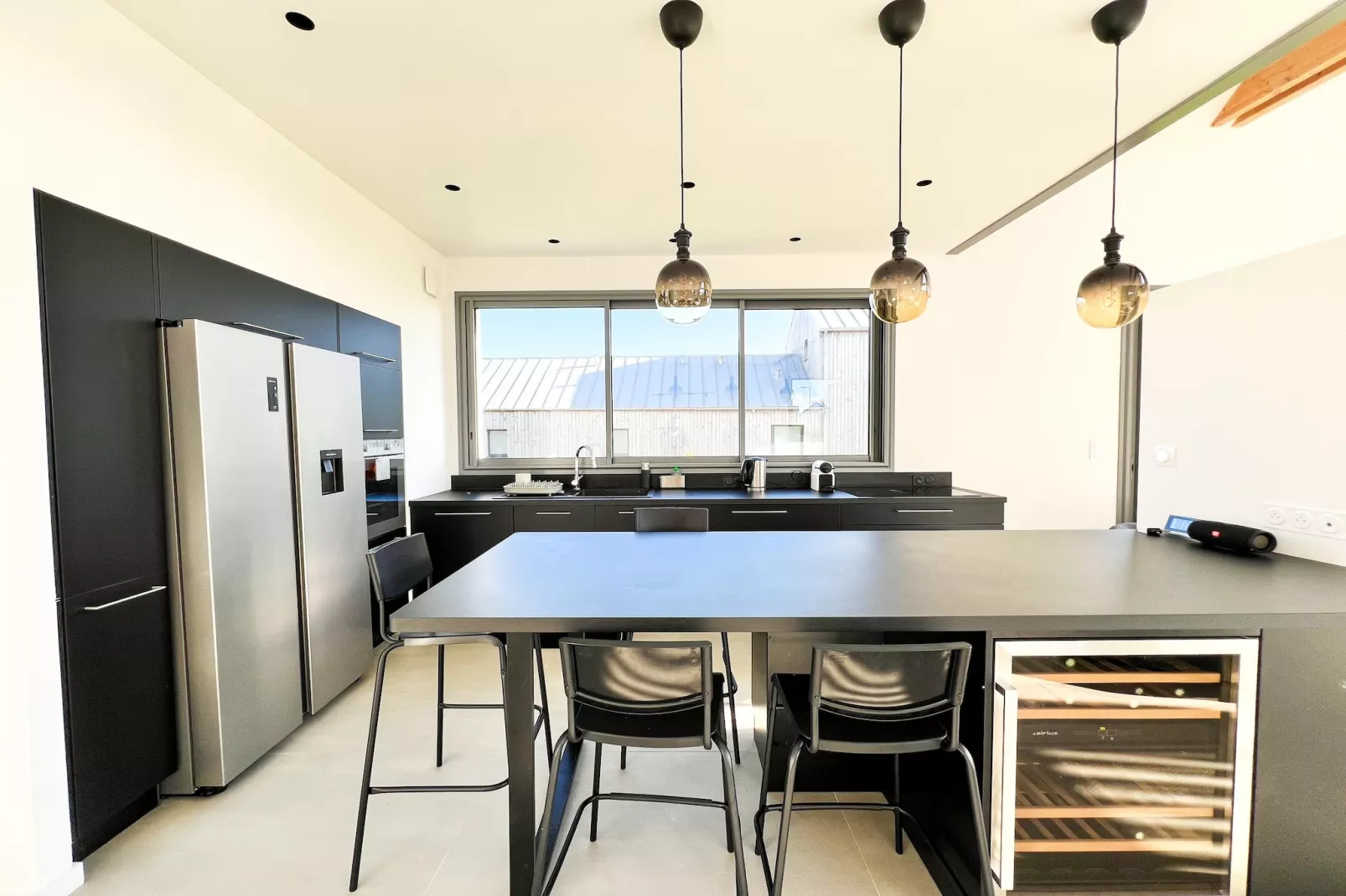 Architekten Villa mit Meerblick - Küche