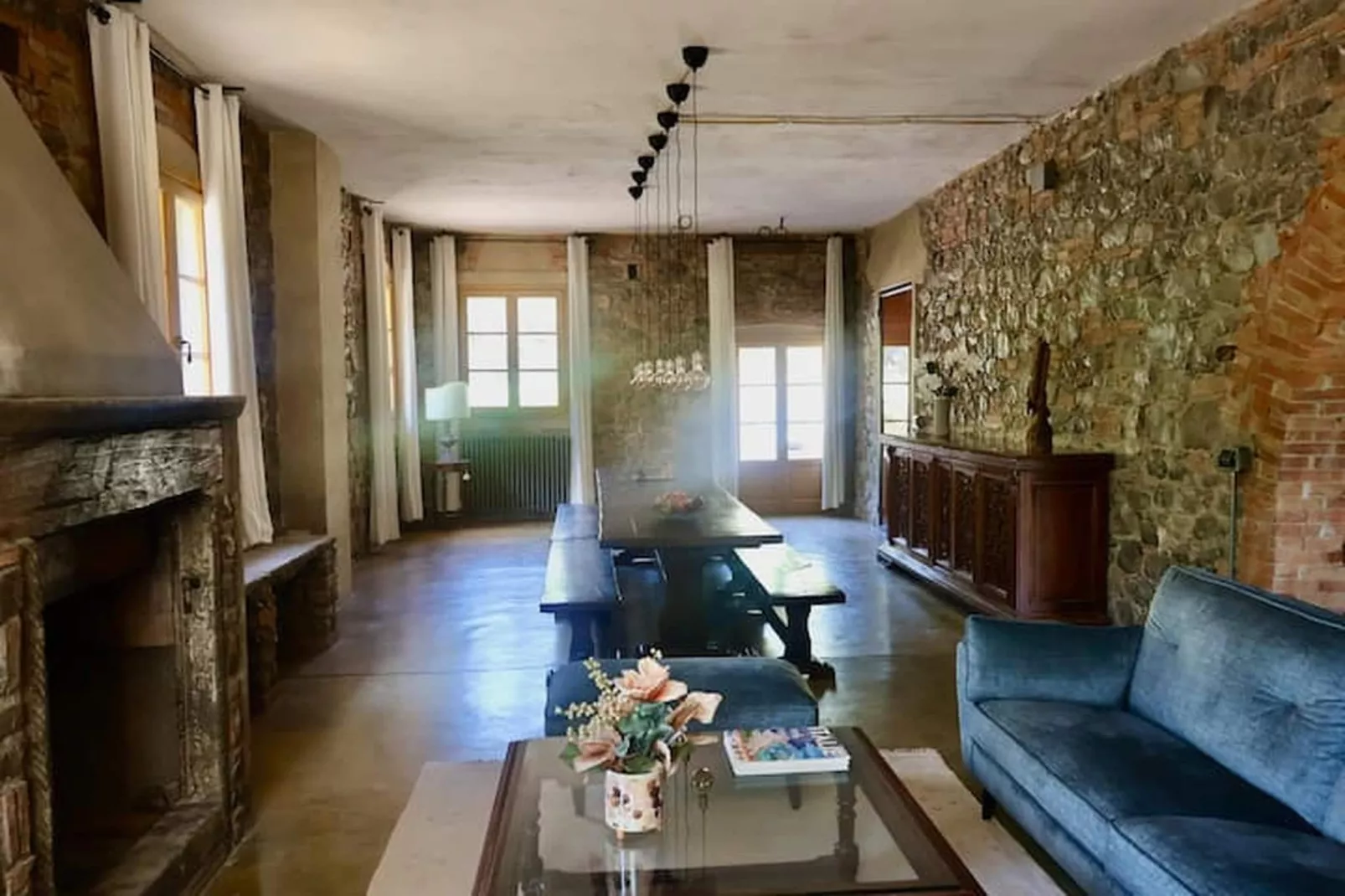 Podere La Sterza - The Villa - Wohnzimmer