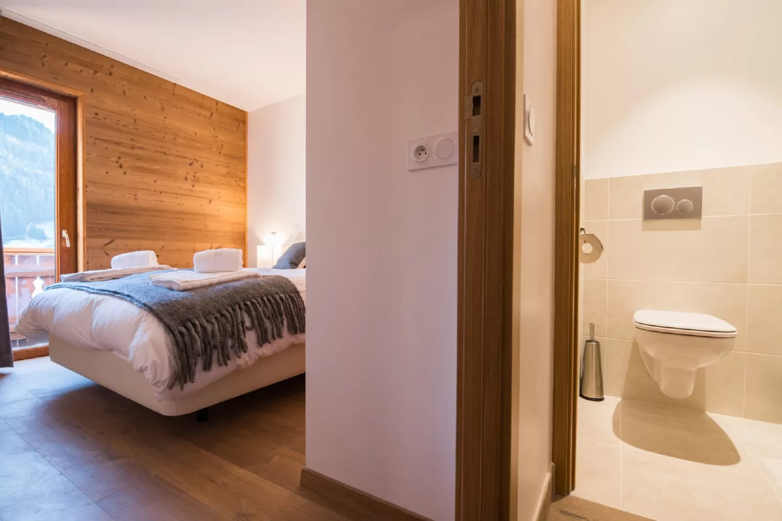 Les Portes de Megève 2 - Schlafzimmer
