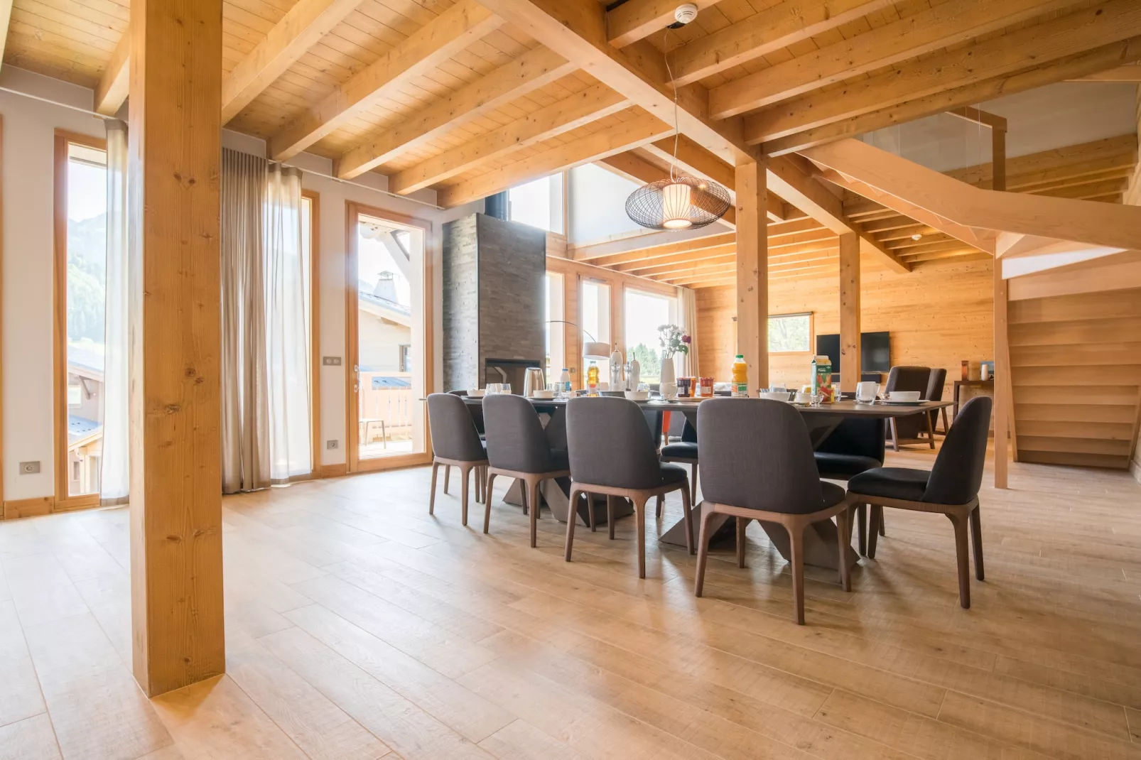 Les Portes de Megève 7 - Salle à manger