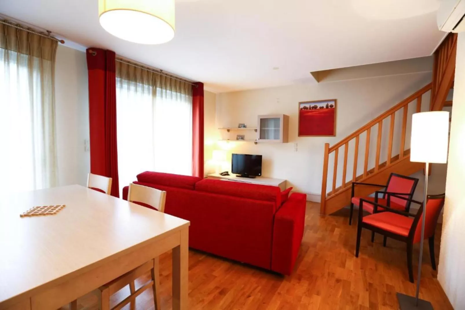 Adonis Divonne-les-Bains T2 Park side - Living room