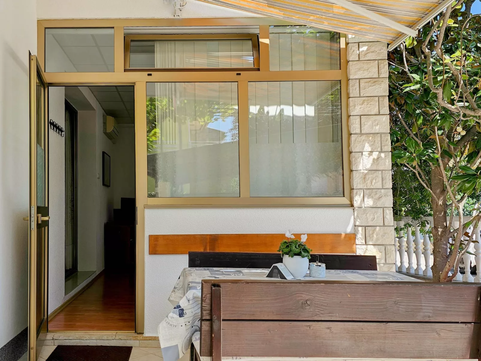 Wohnung "Beco" direkt am Strand - Outside