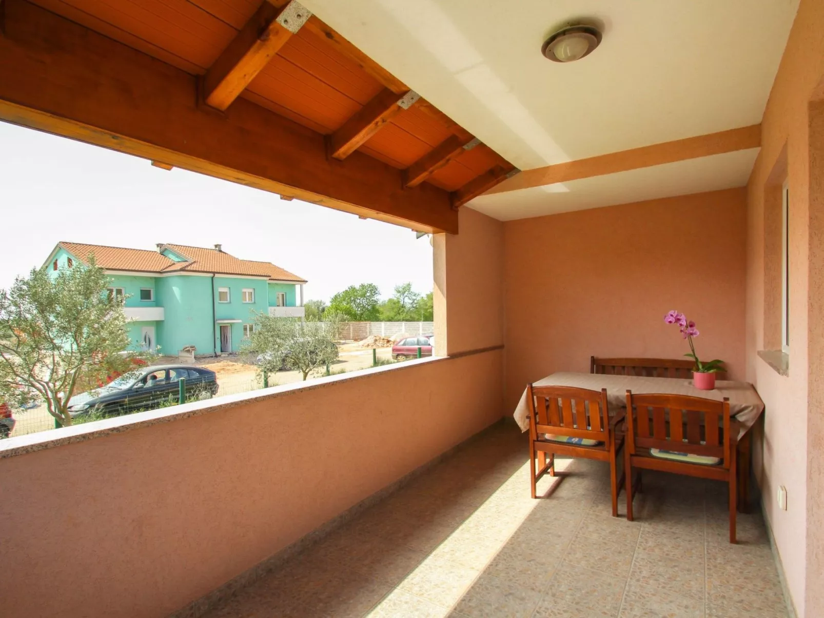 Appartement David 1 für bis zu 3 Personen mit Terrasse - Drinnen