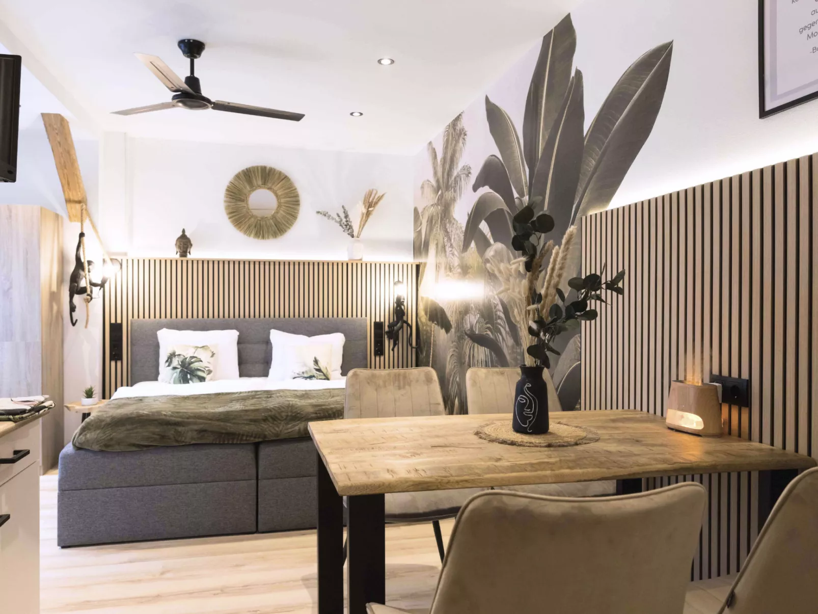 Apartment, Küche, Parkplatz, digitaler Check-in - Dedans