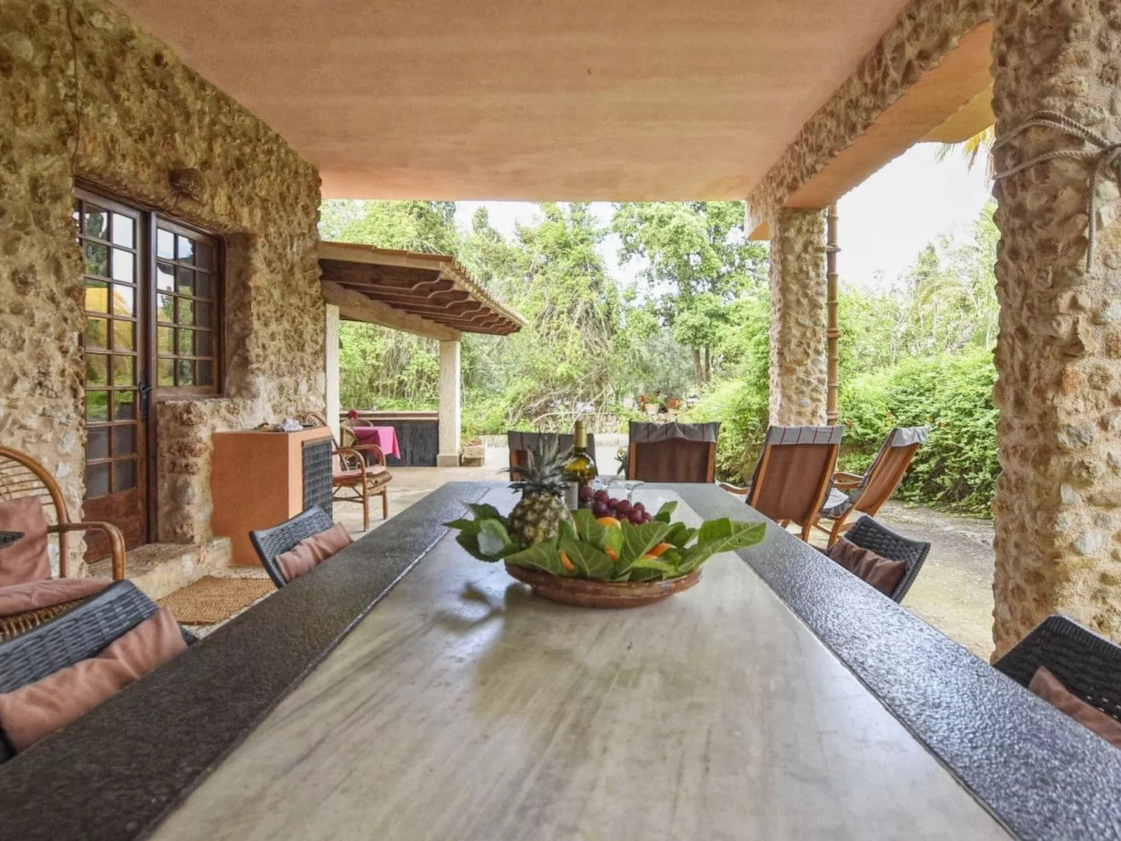 Ferienvilla mit privatem Pool - Draußen