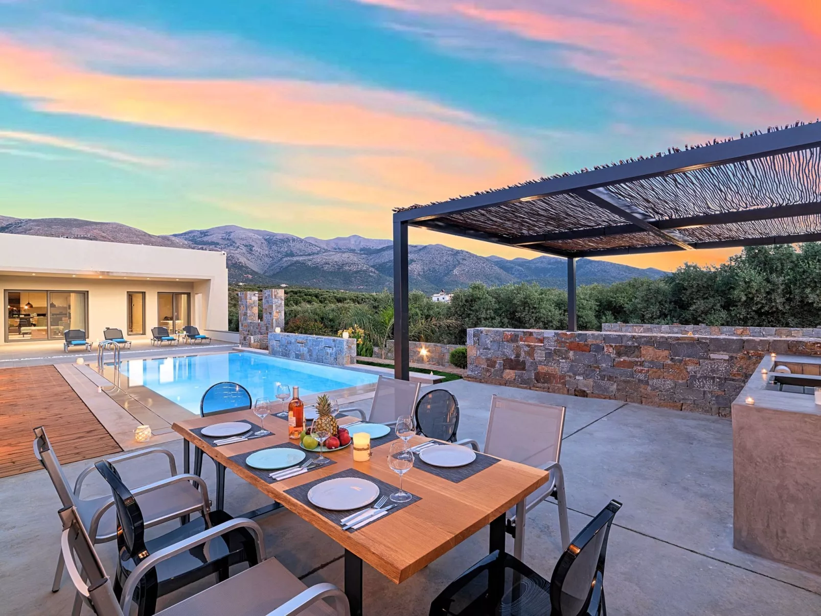 Für 12 Personen in Sisi, Kreta (Ost-Kreta) - Draußen