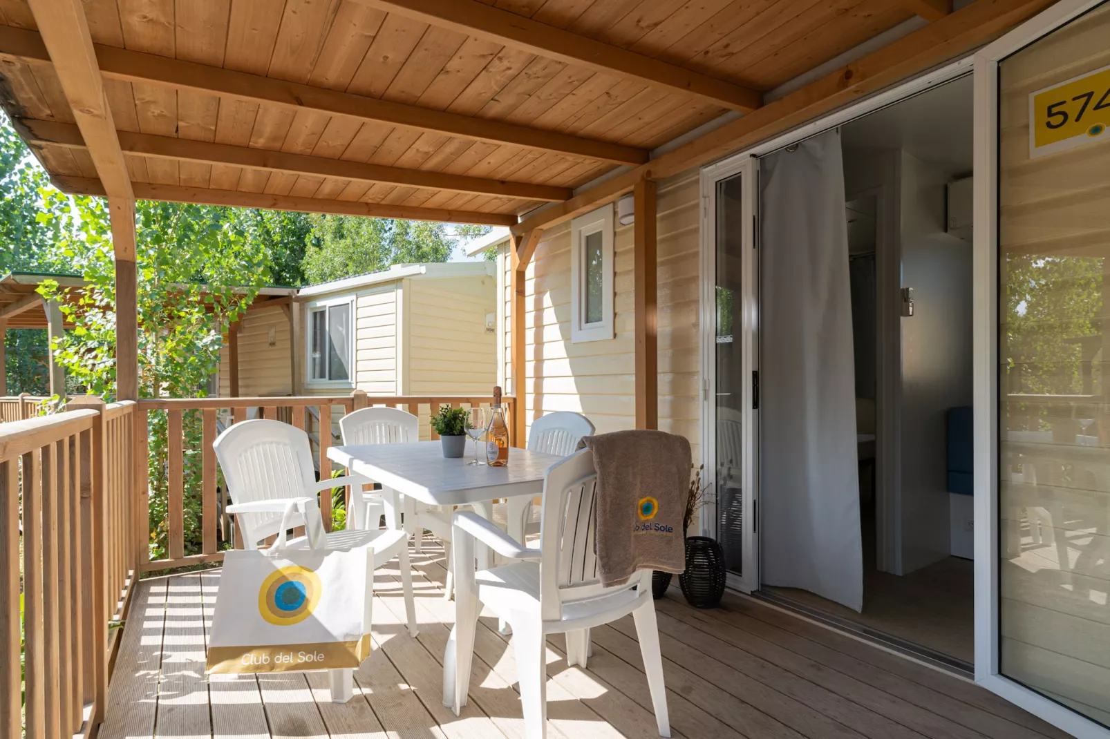 Rimini Family Resort - LODGE dog on request - Terrace balcony