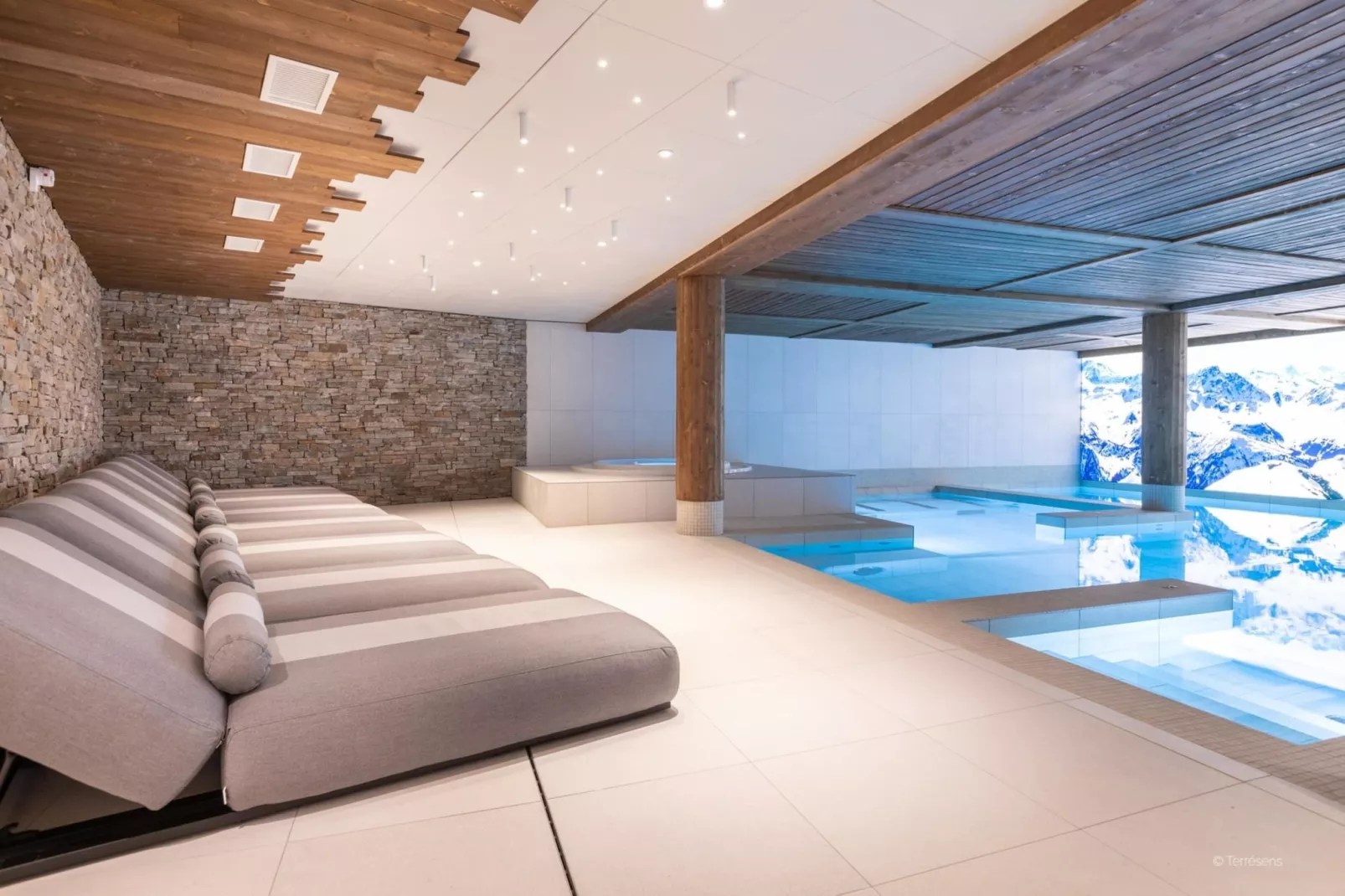 Les Chalets Du Cocoon - Schwimmbad