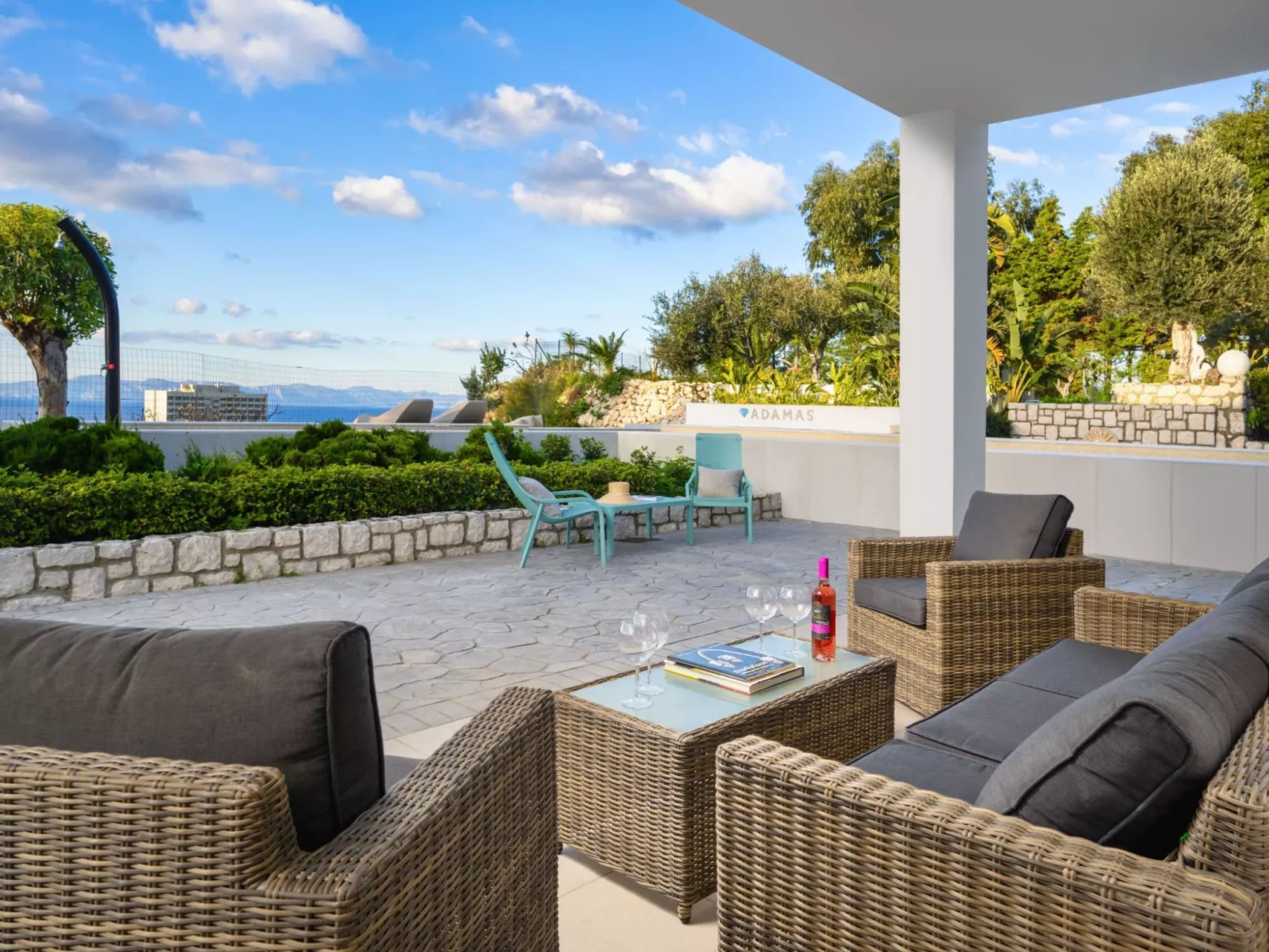 "Adamas Villa Rhodos" - Dehors