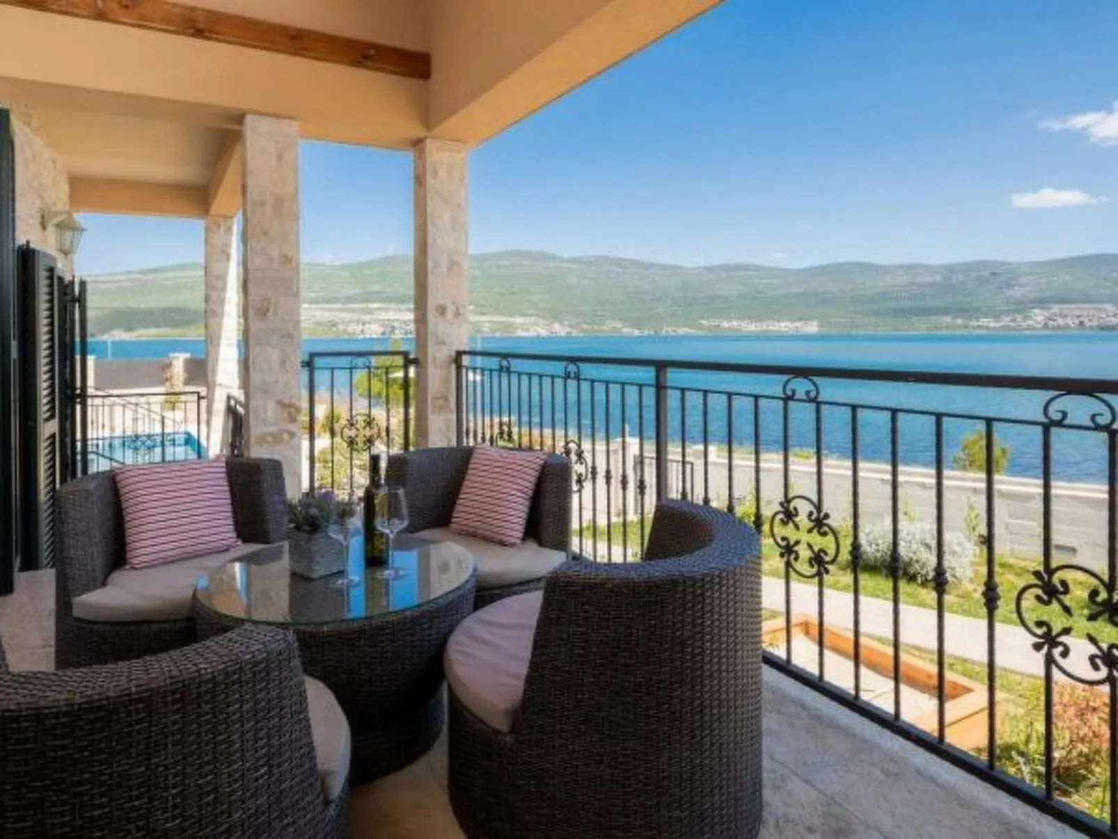 Beachfront villa Noa with heated pool - Image-tags.info