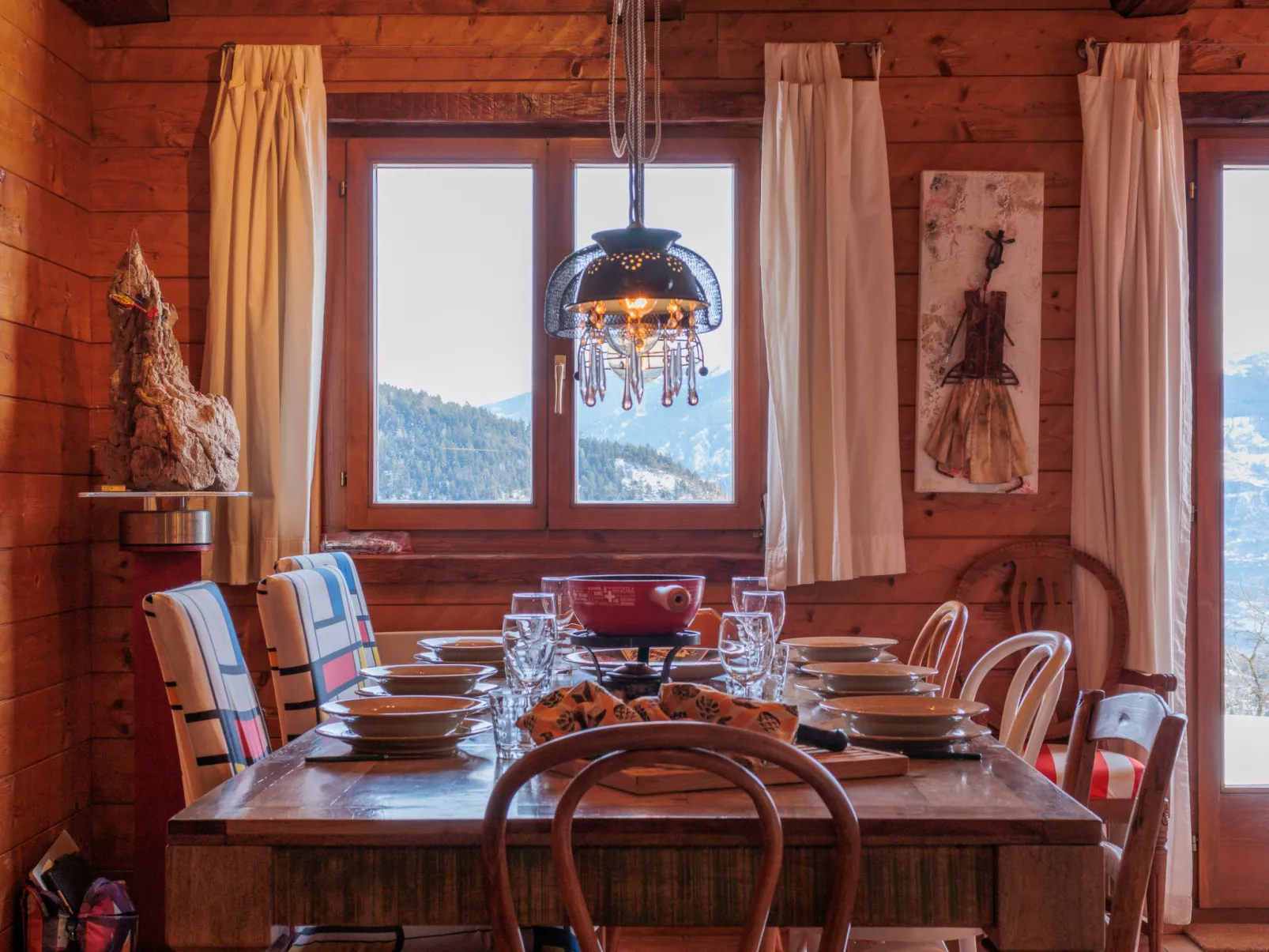 Mayens du Rudet - Drinnen