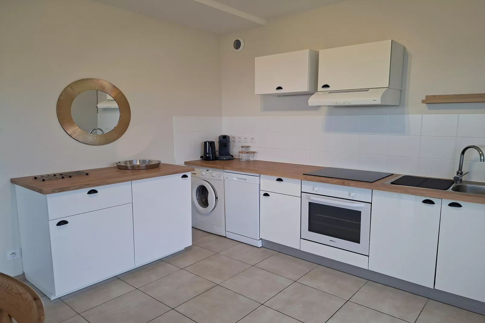 Ferienhaus mit Panoramablick Le Conquet - Kitchen