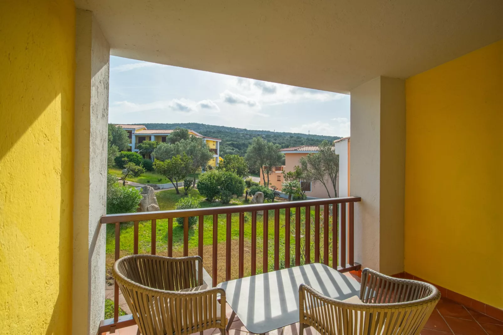 Felix Residence Hotel Costa Serena - Bilo Comfort - Terrasse/Balkon