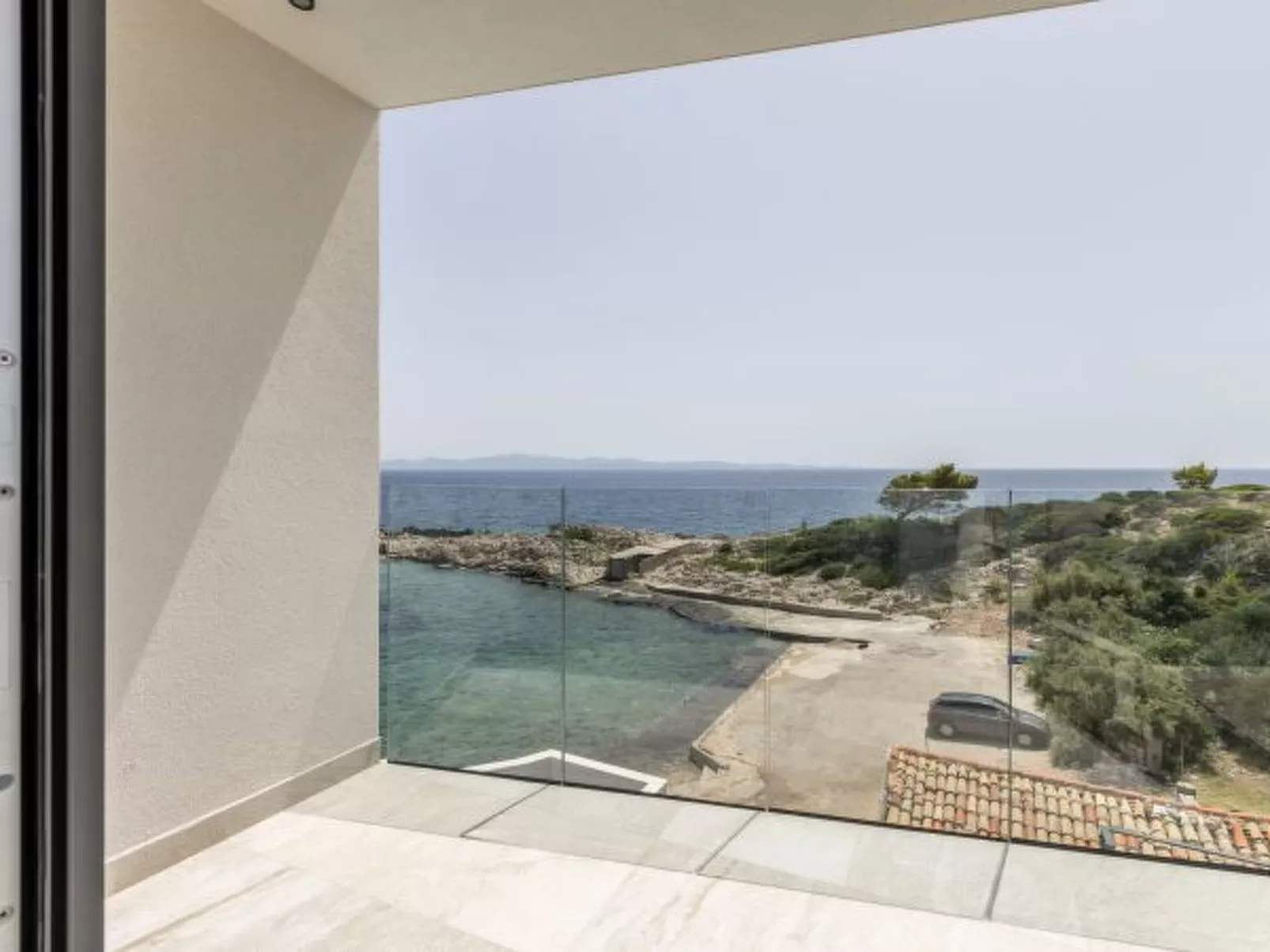 Beachfront villa Mare with seaview and pool - Dehors