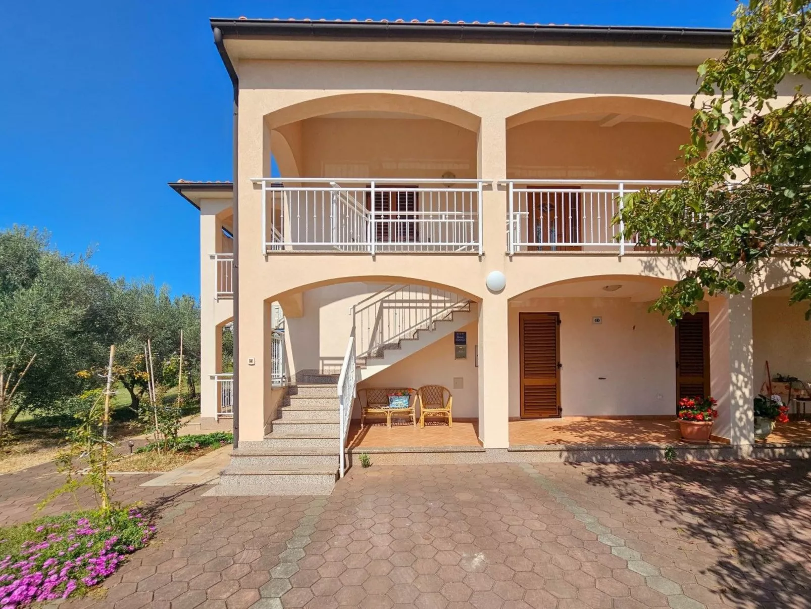 Wohnung "Viola" mit Balkon - Dehors