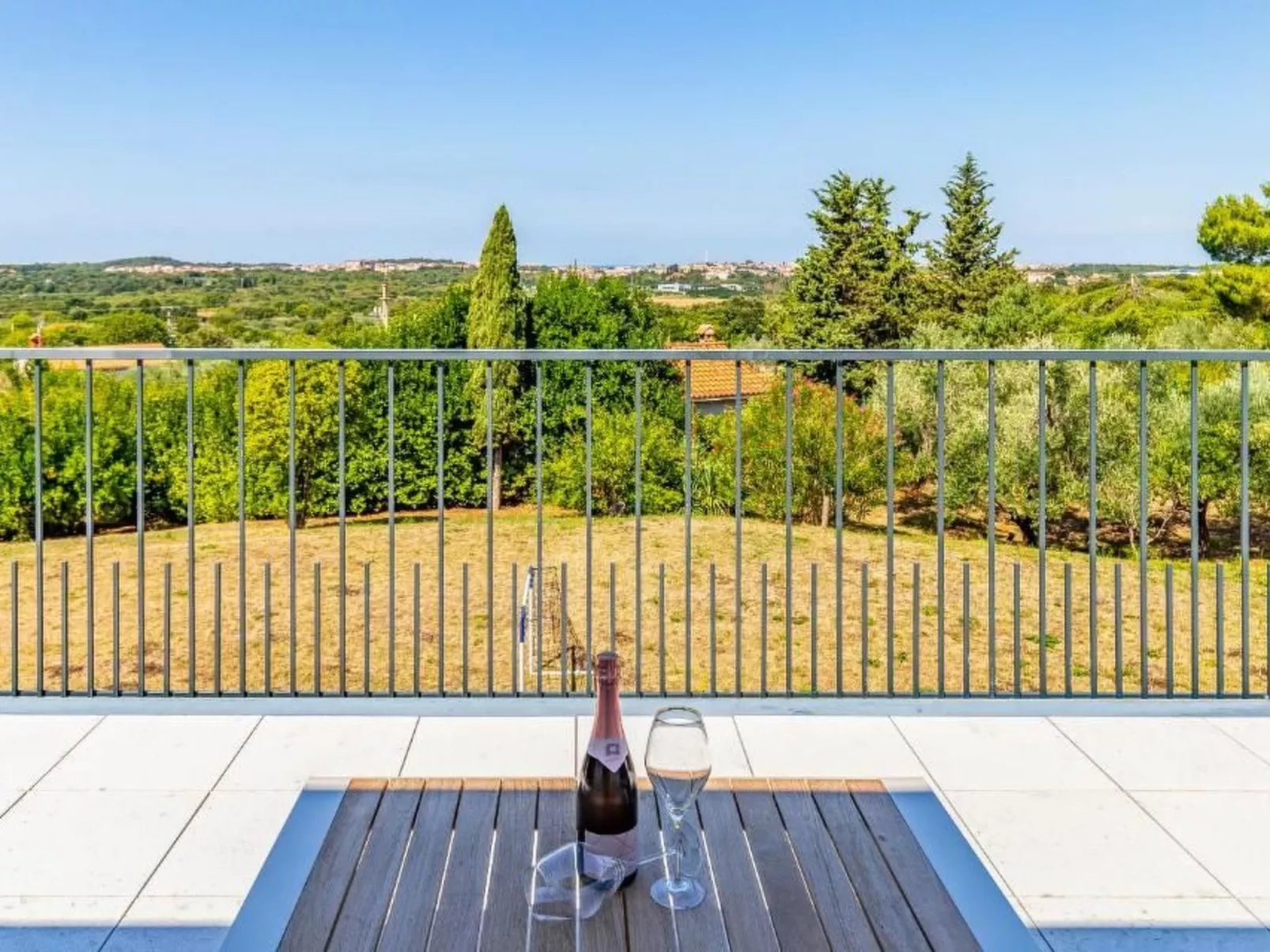 Zimmer "Olivengarten" mit Meerblick - Outside