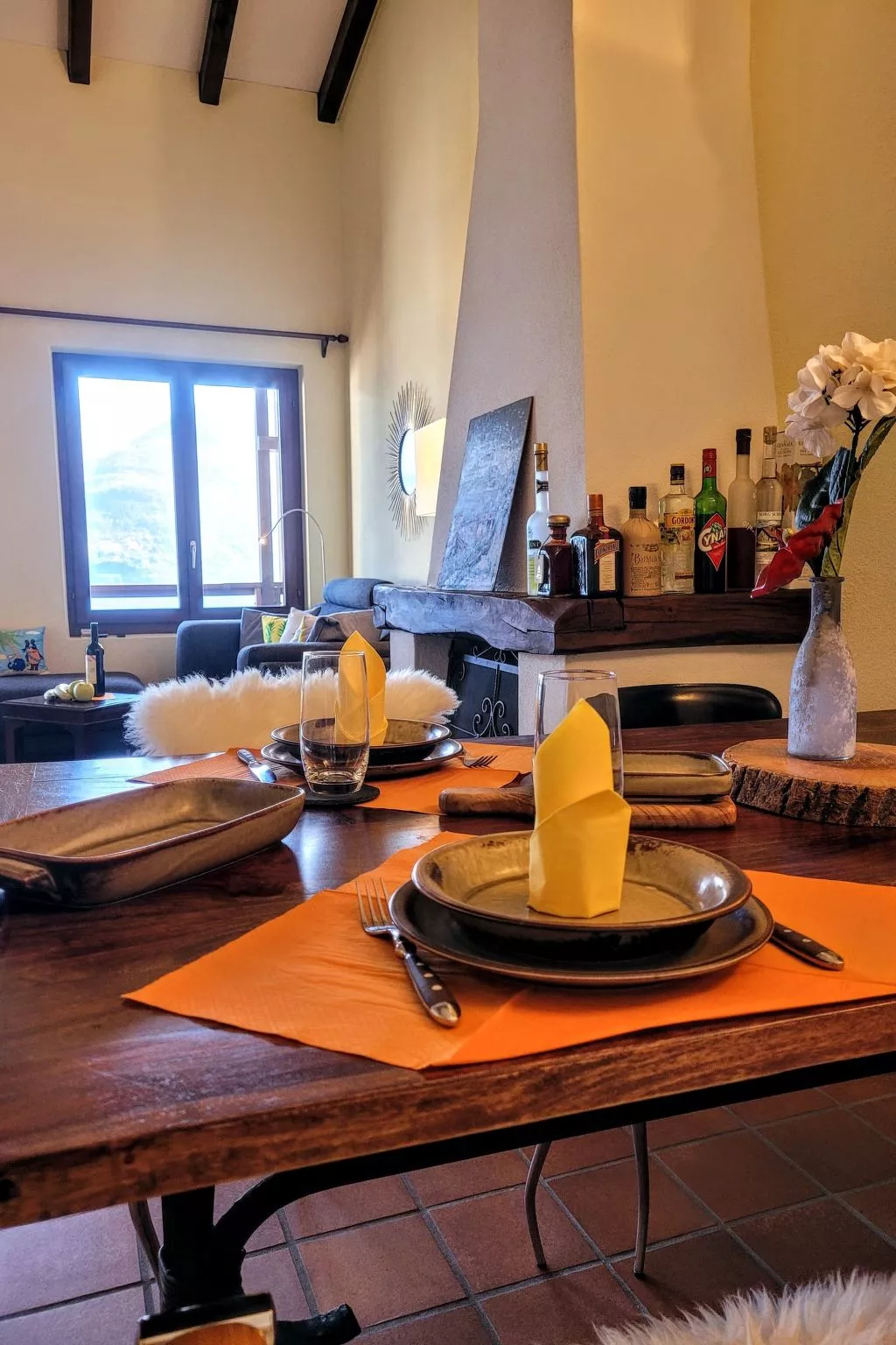 Mit Bergblick - Inside