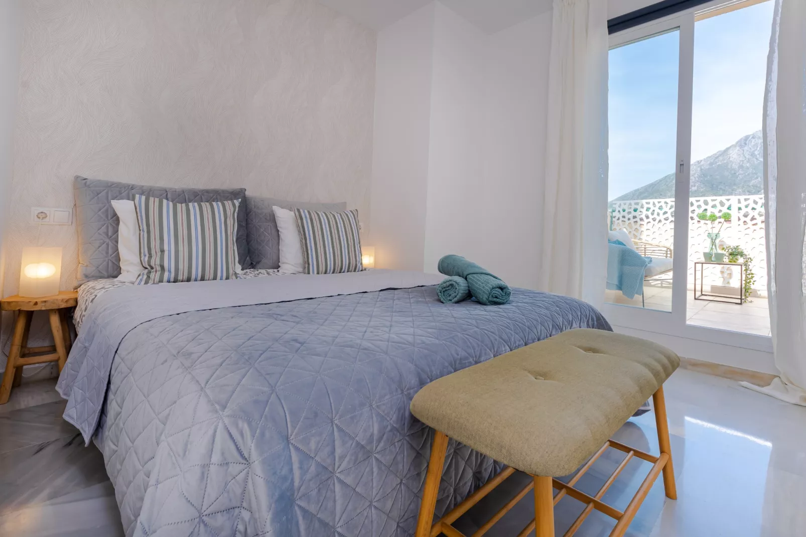 Penthouse in City Centre Marbella with Jacuzzi* - Chambre