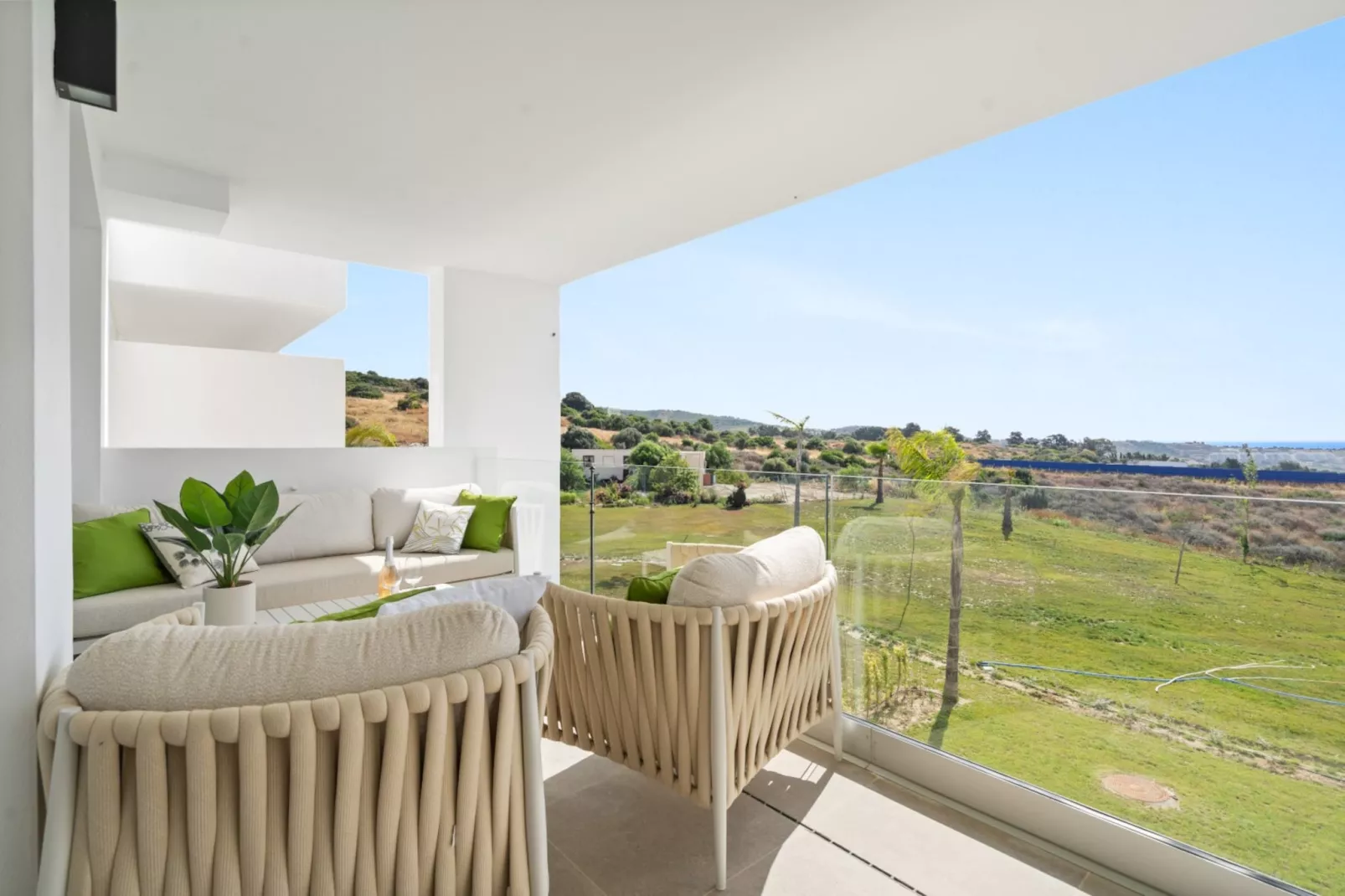 AL4-1911 ESTEPONA - APARTMENT - ALCAZABA LAGOON - Terrasse / balcon