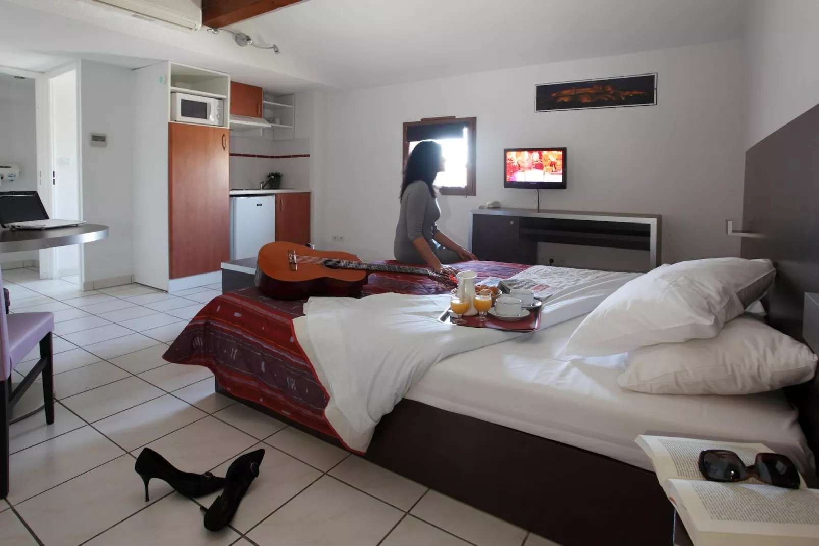 Résidence la Barbacane Carcassonne / T2 / 4 pers - Chambre